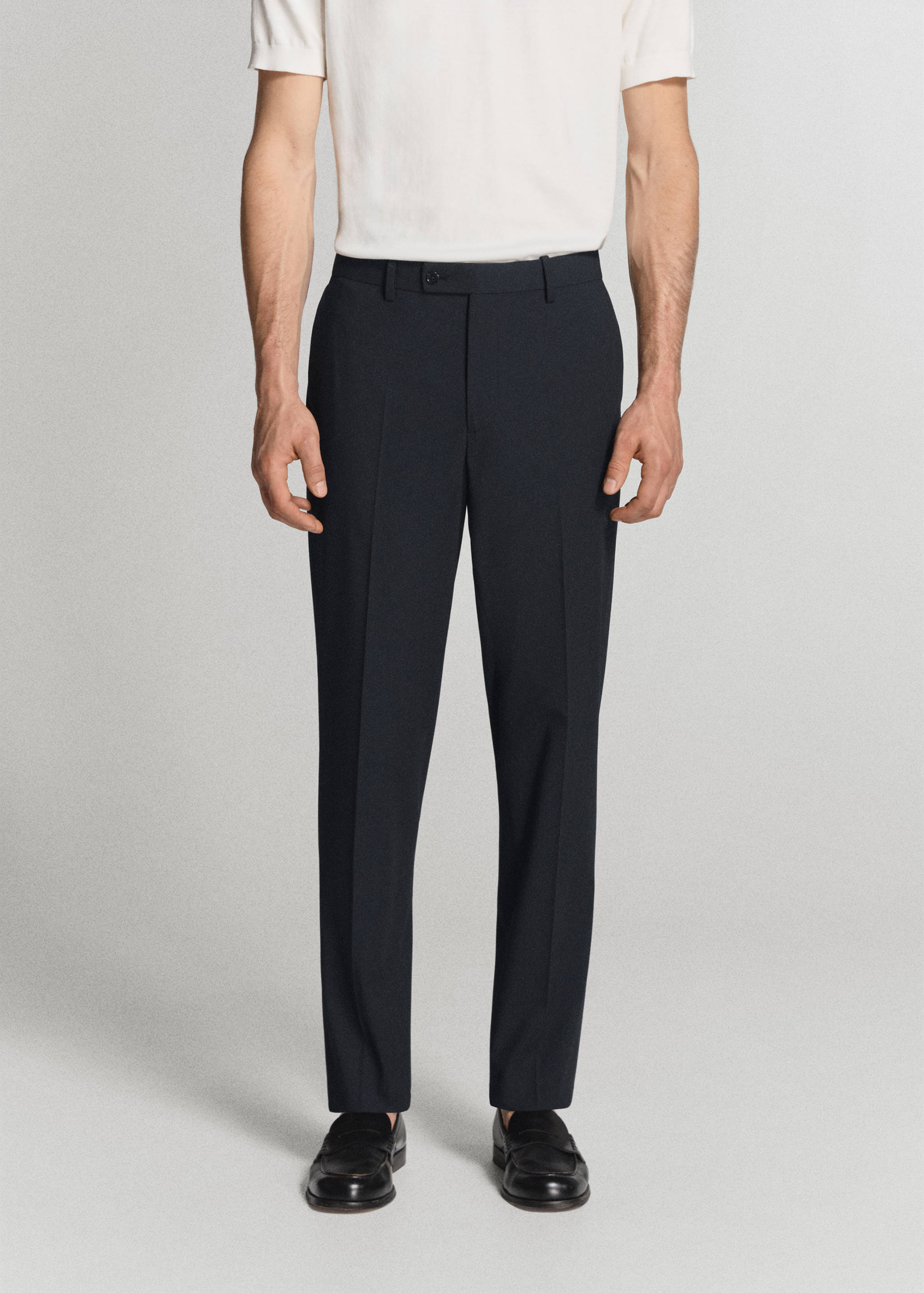 Pantalon de costume London regular-fit - Plan moyen