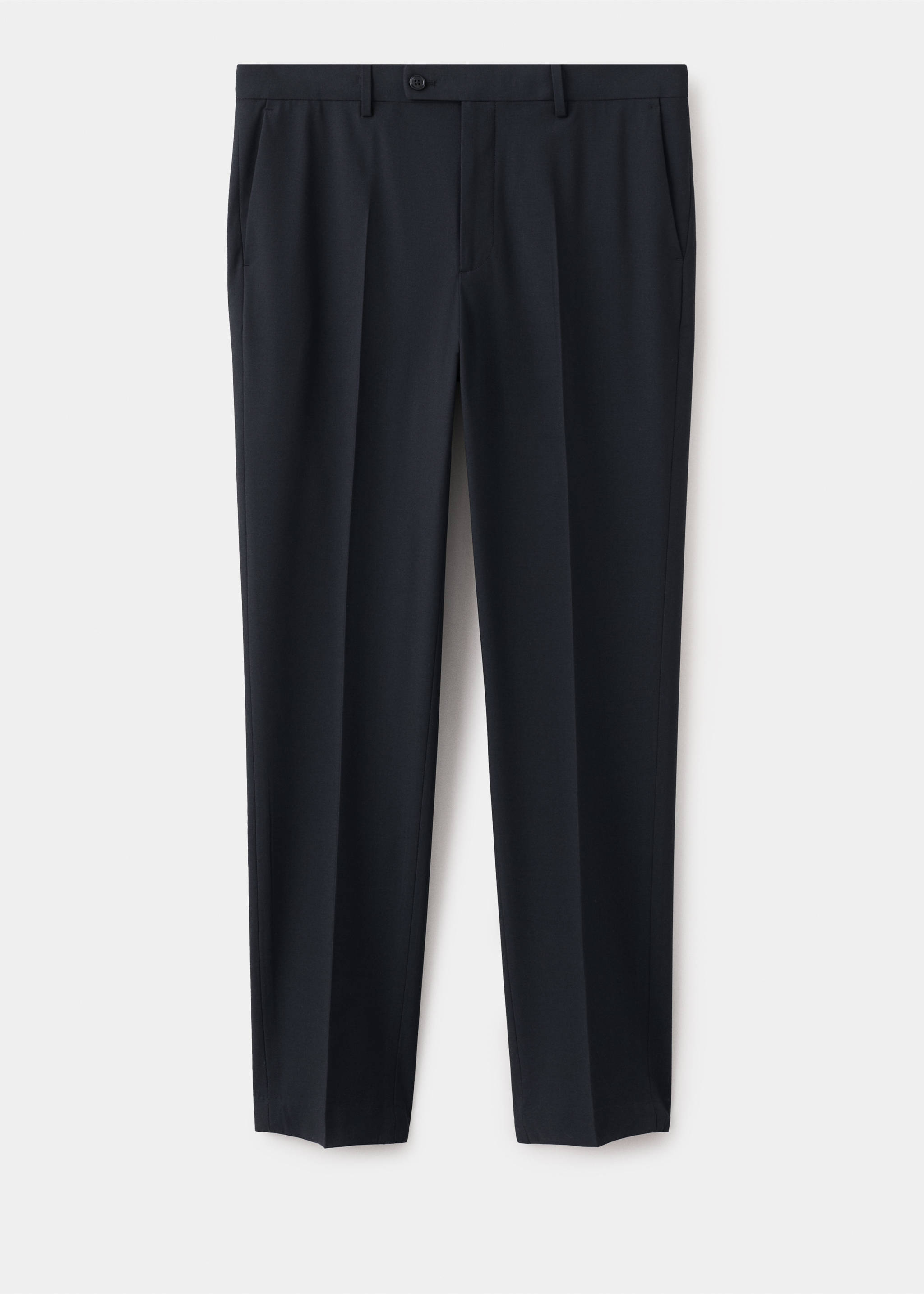 Pantalón traje London regular fit - Artículo sin modelo, Azul marino. Ref: 37021363-00.