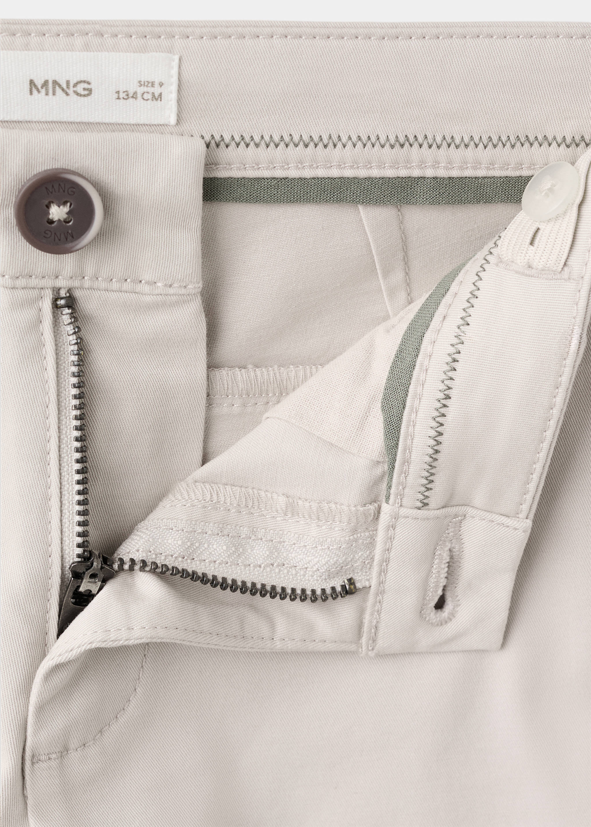 Pantalon chino avec ourlet - Détail de l'article 8