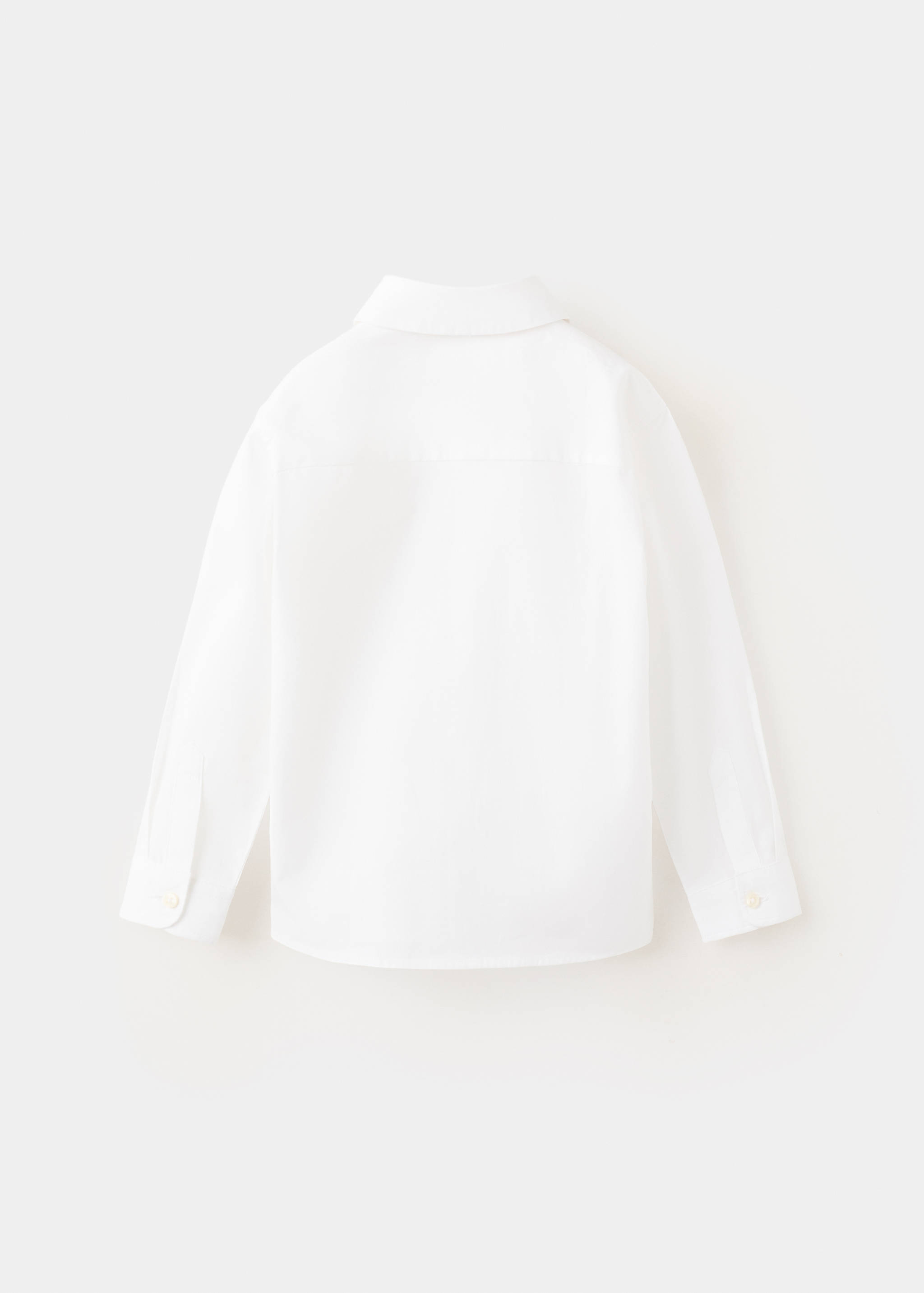 Oxford cotton shirt - Reverse of the article