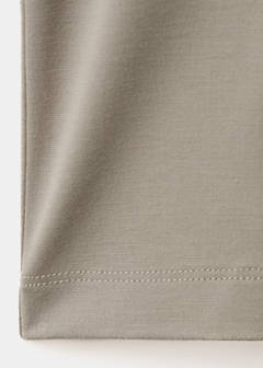 Plain polo with contrast details — Ivory White 8