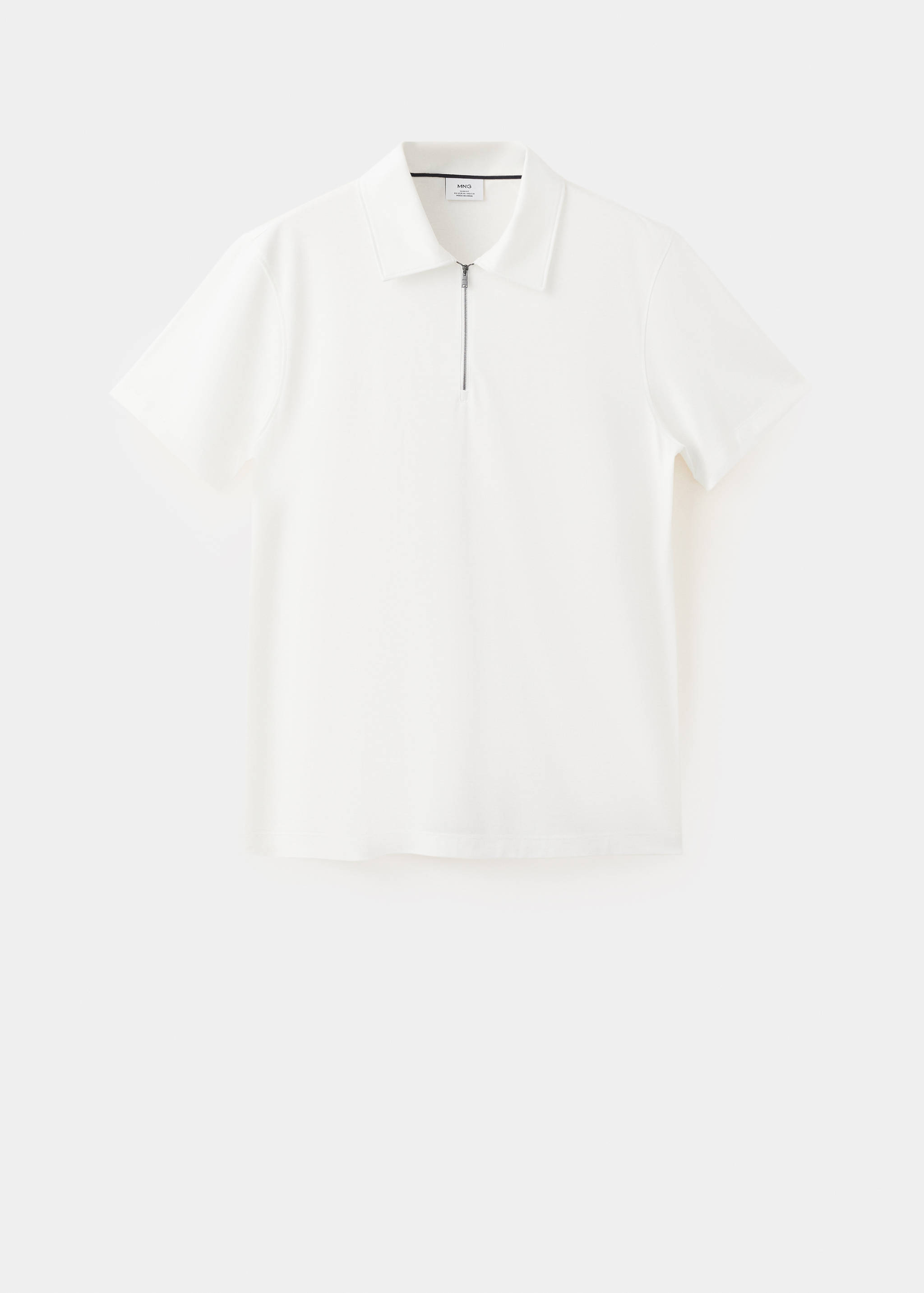 Regular-fit zip polo - Article without model