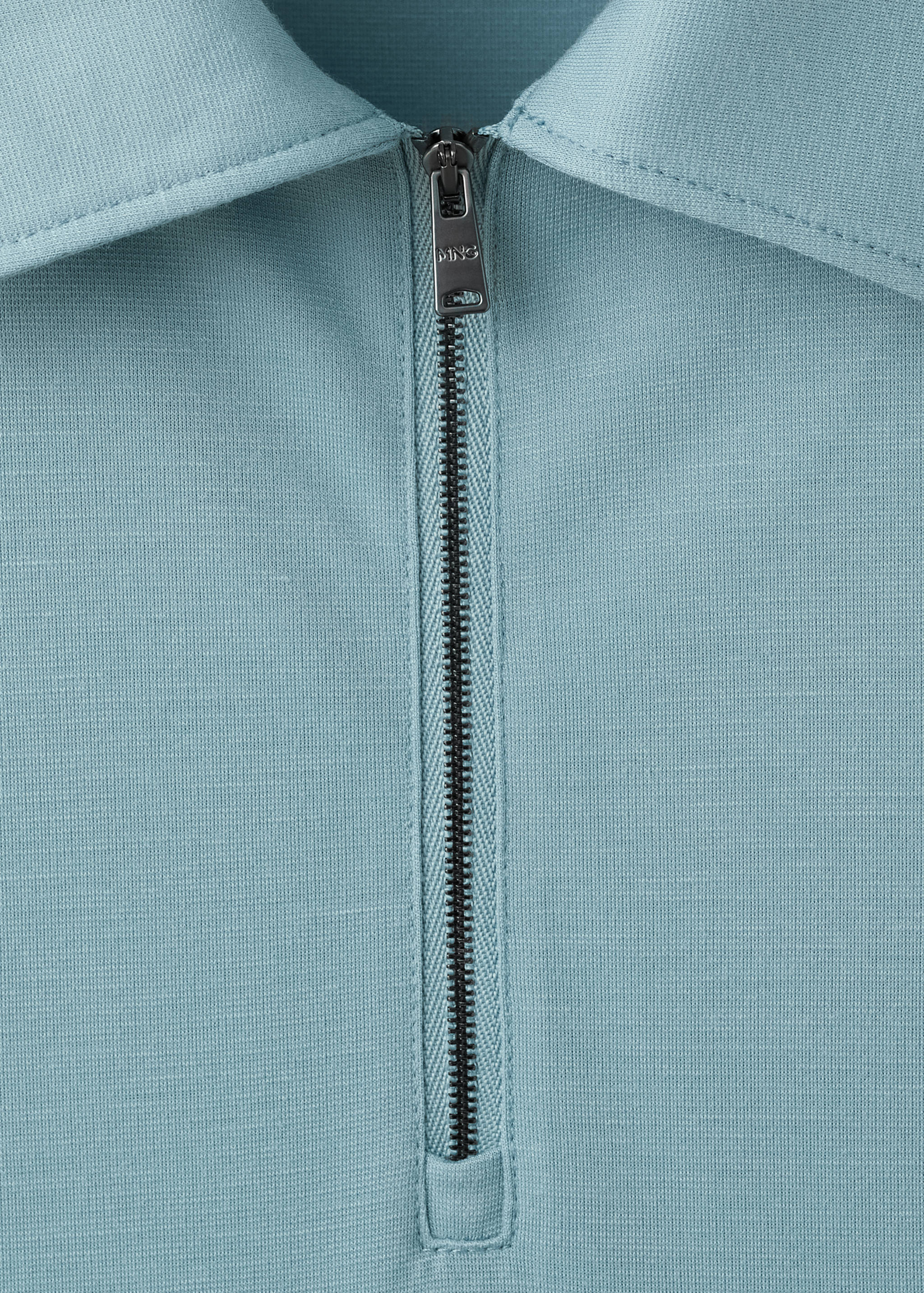 Regular-fit zip polo - Details of the article 8