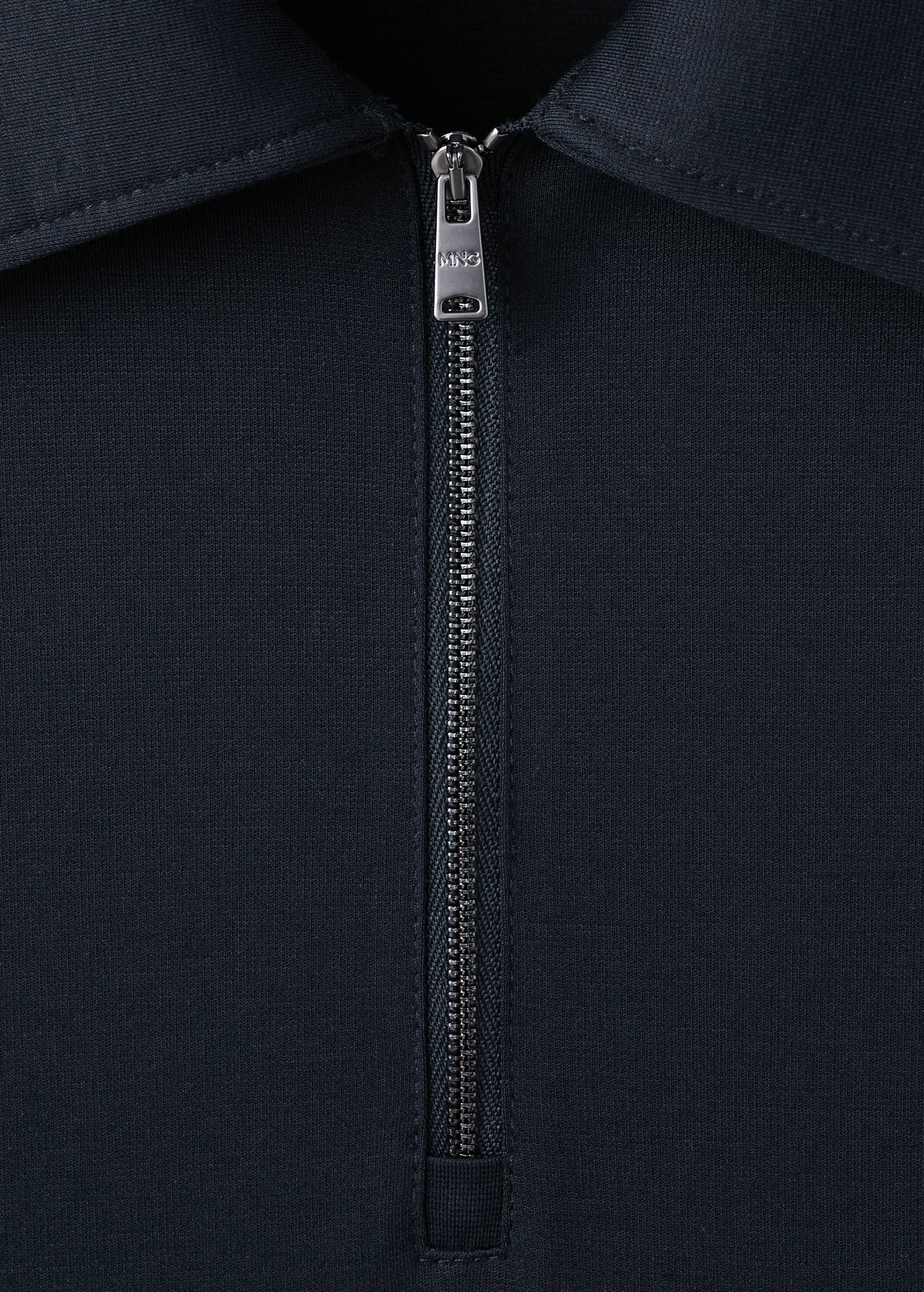 Regular-fit zip polo - Details of the article 8