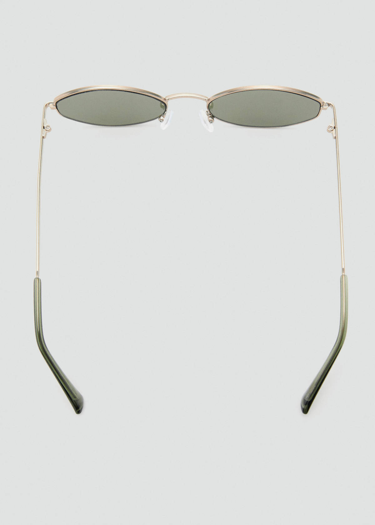 Metallic frame sunglasses — Gold