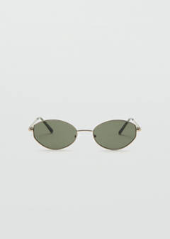 Metallic frame sunglasses — Gold 1