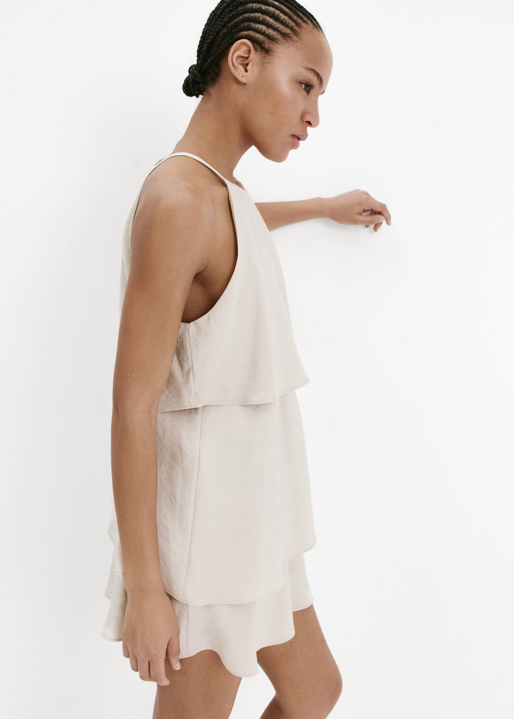 Robe cream - Plan moyen