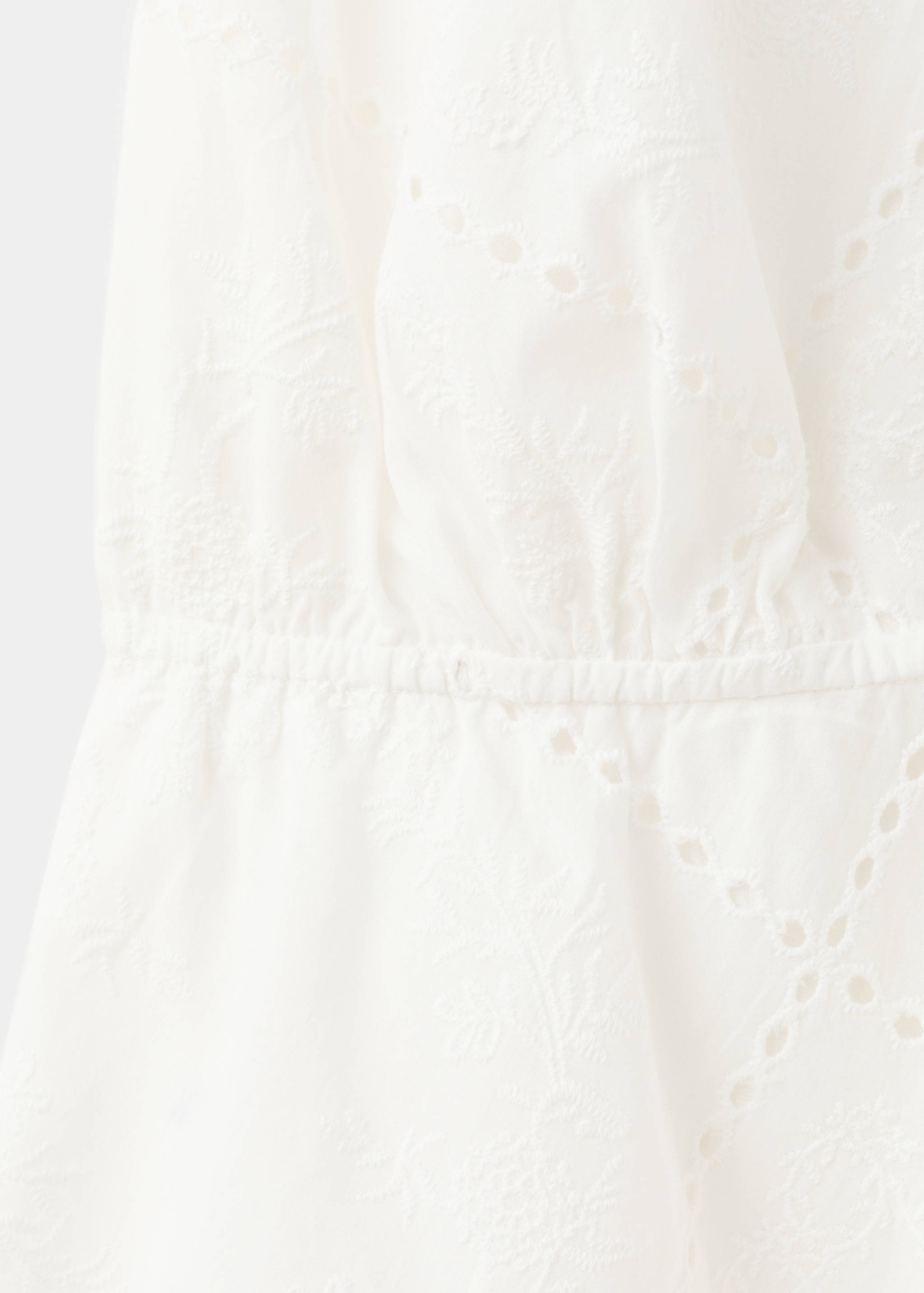 Robe évasée avec broderies ajourées - Détail de l'article 8