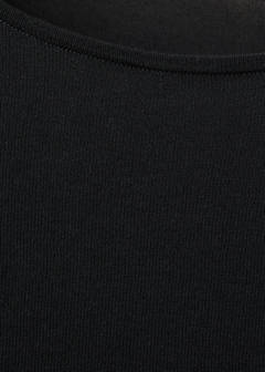 Short-sleeve sequin top — Black 6