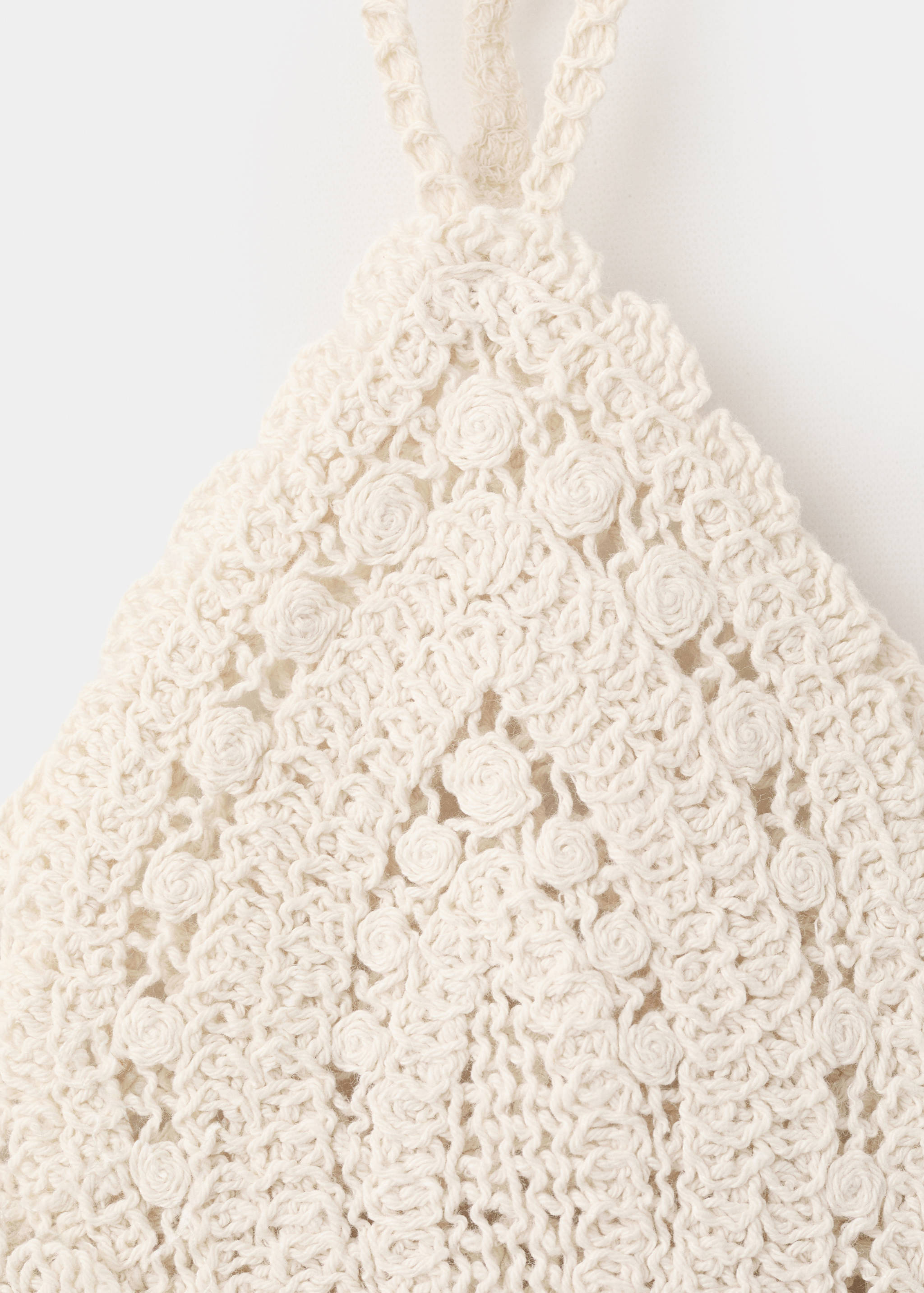 Crochet floral top - Details of the article 8