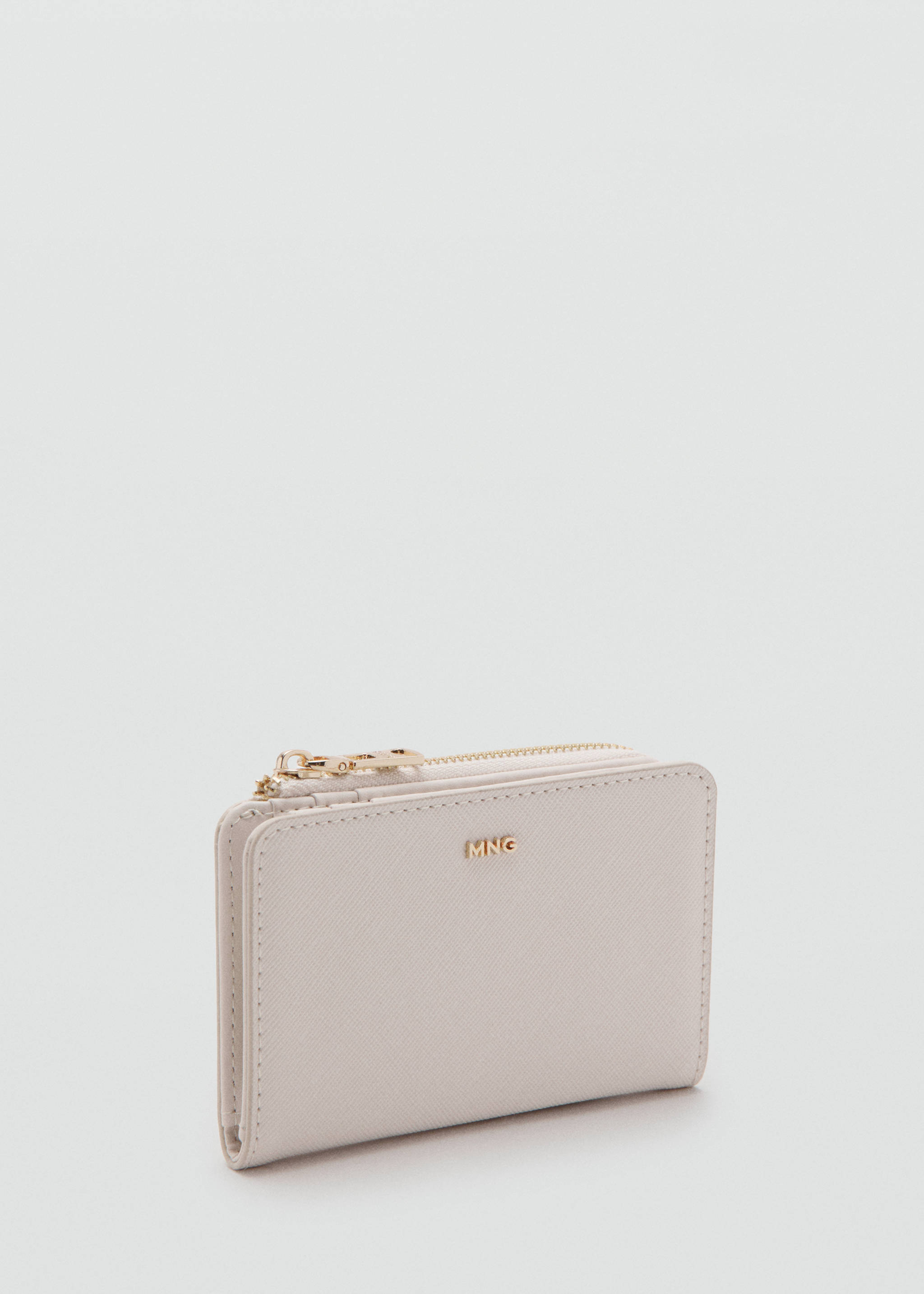 Small wallet with Saffiano effect - Medium plane