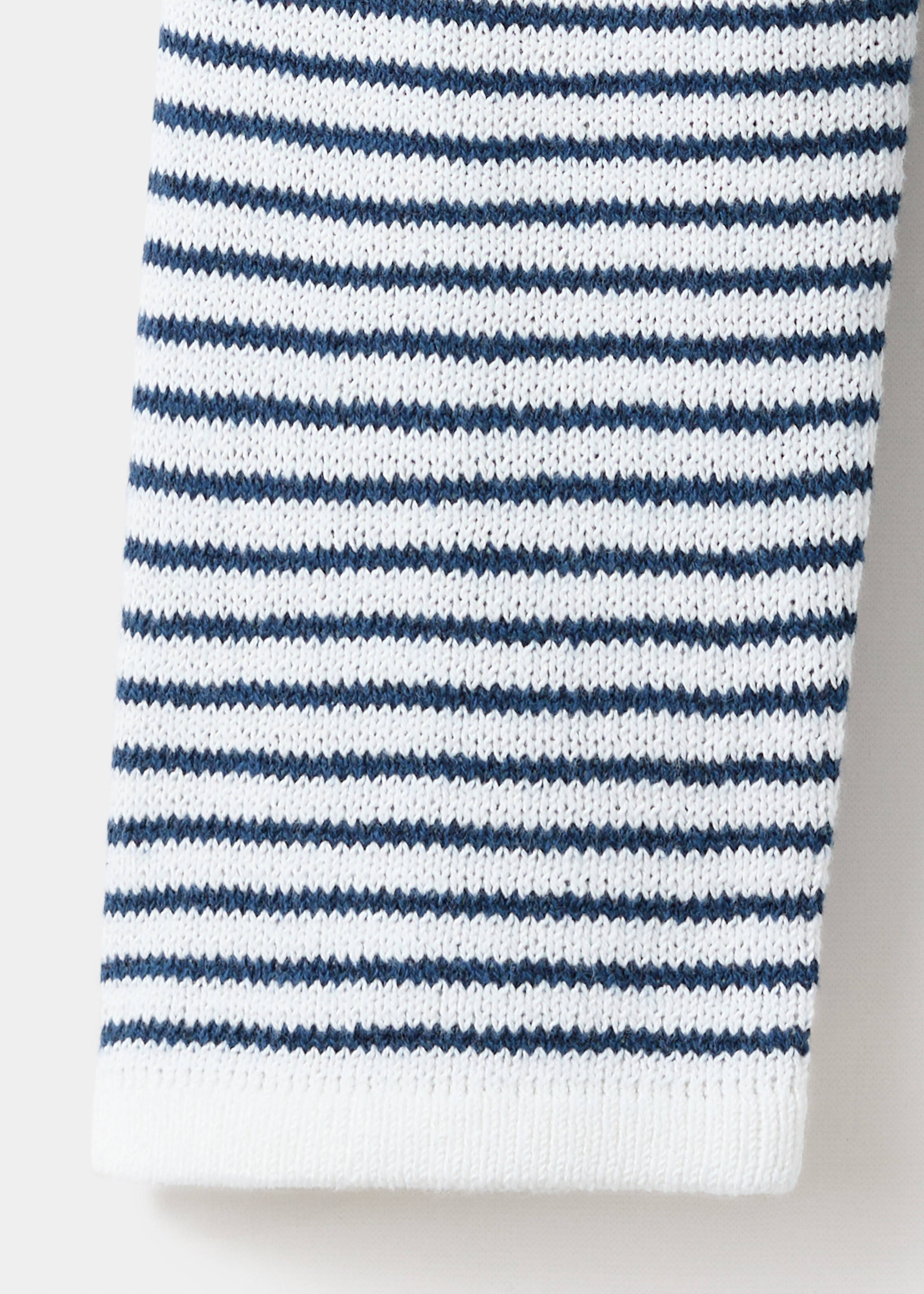 Knit striped sweater - Details of the article 0