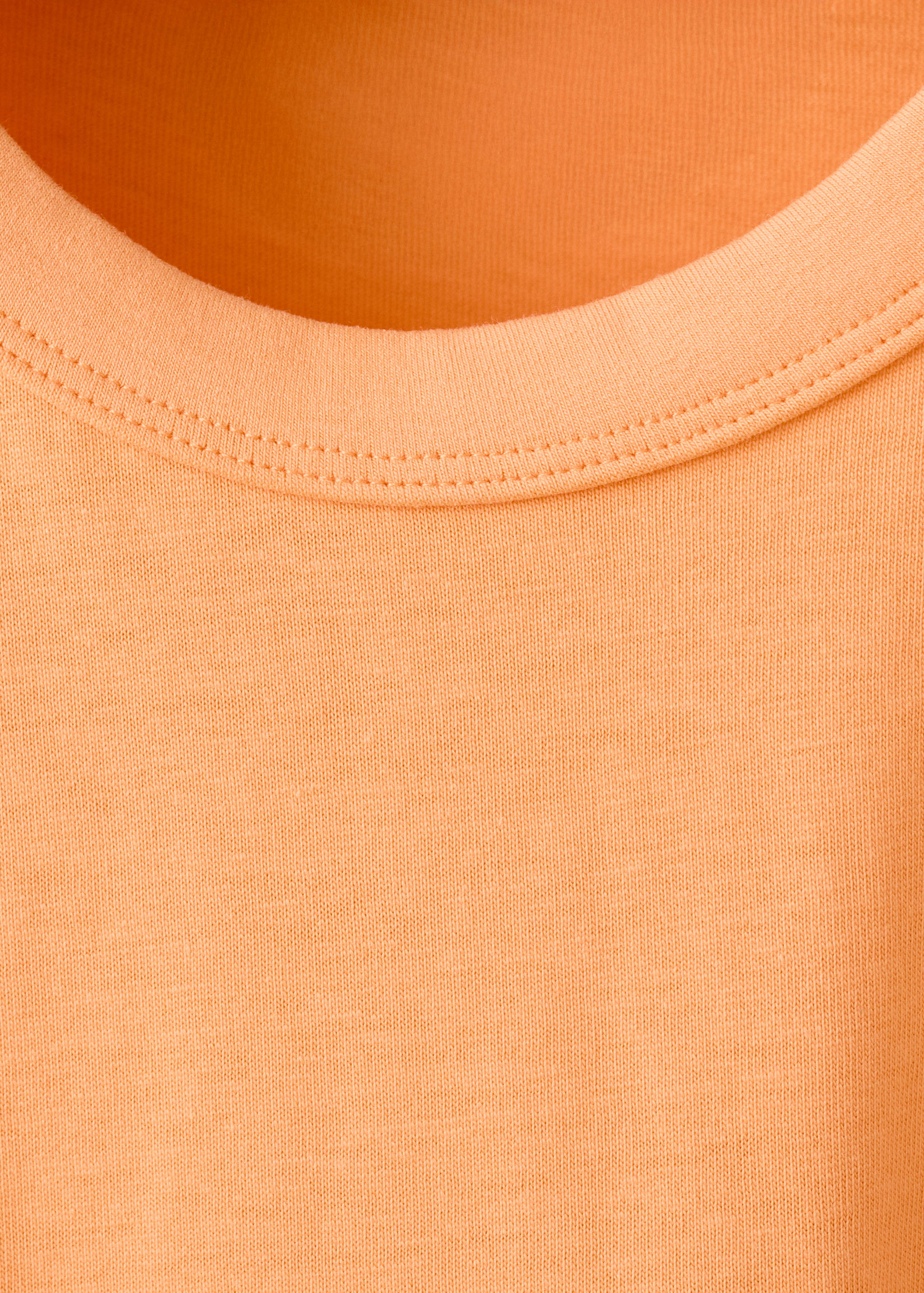 Cotton T-shirt with pocket detail - Details of the article 0