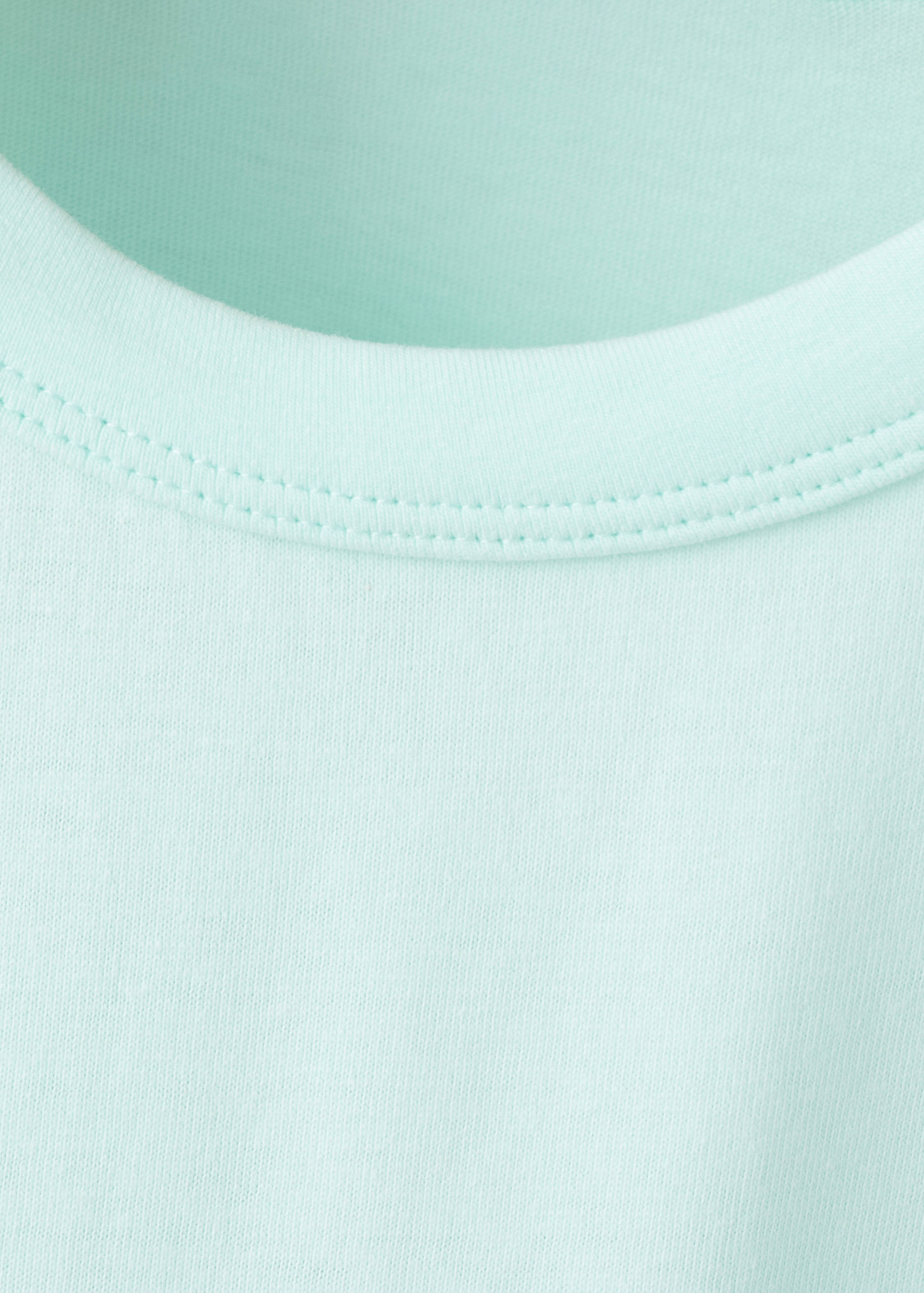 Cotton T-shirt with pocket detail - Details of the article 0