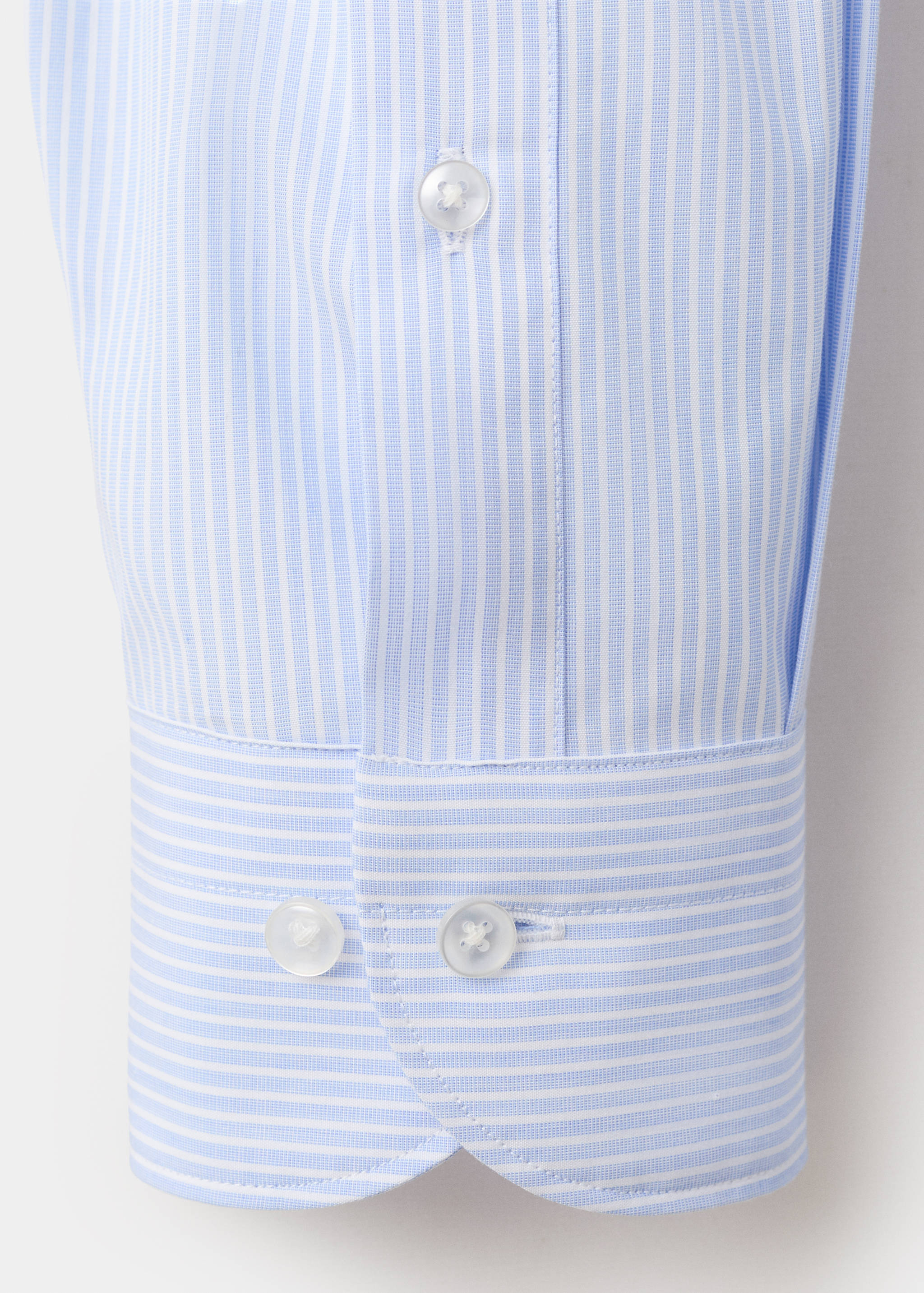 Chemise 100 % coton rayures - Détail de l'article 0