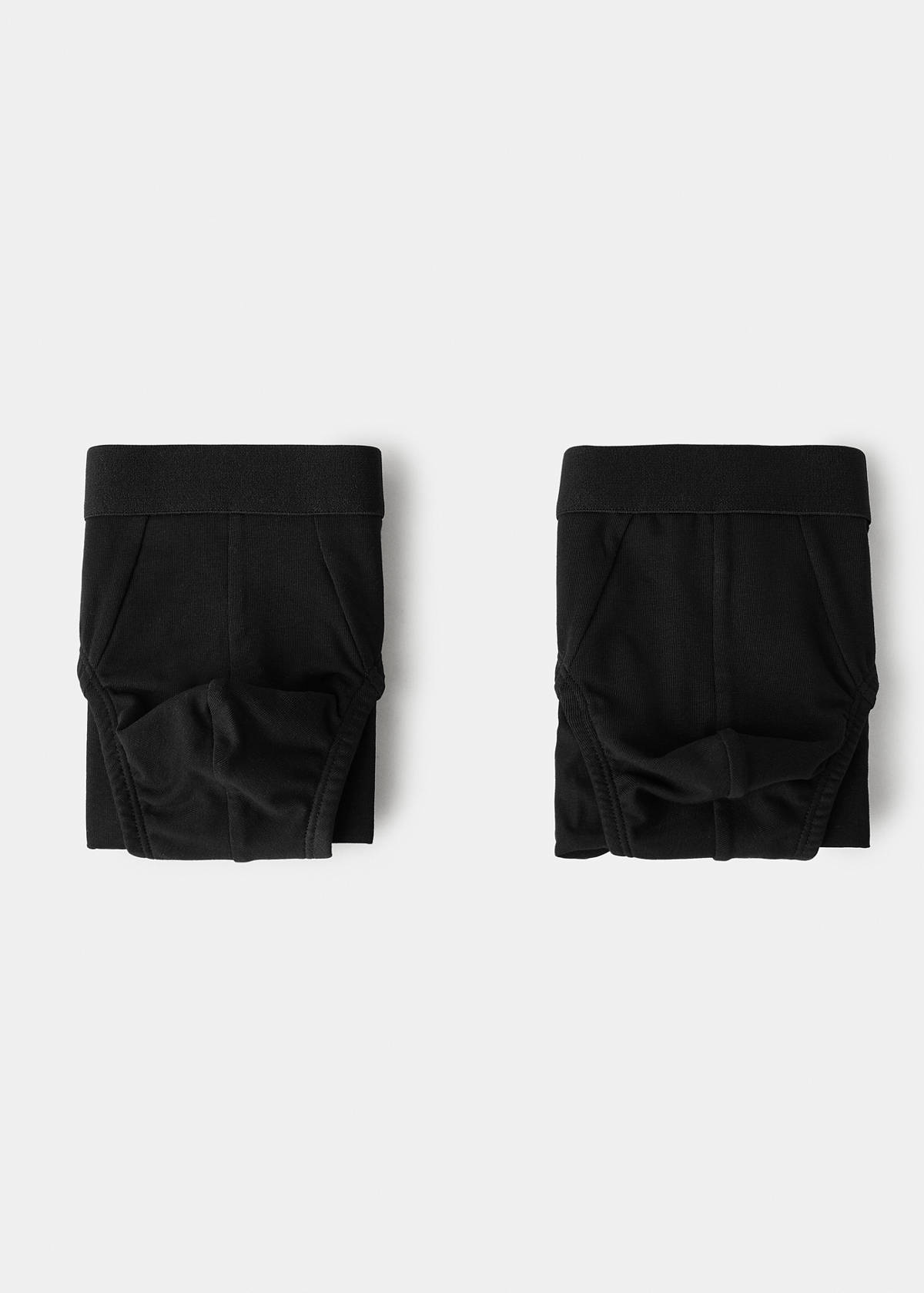 2 pack basic briefs — Black