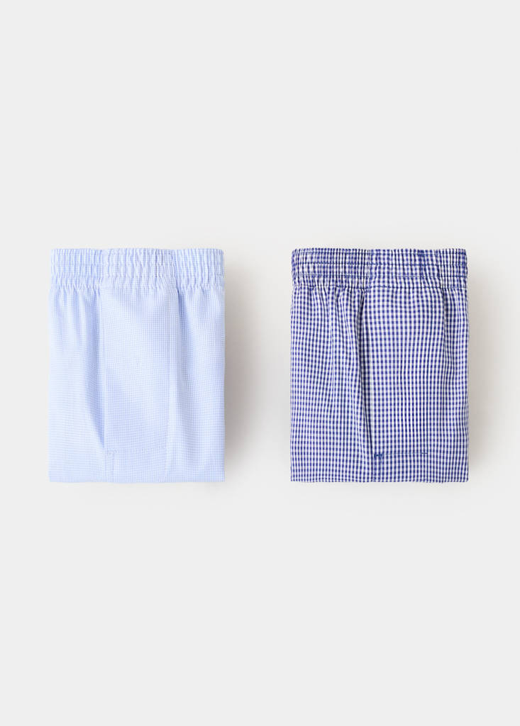 Pack of 2 combined undertrousers — Blue