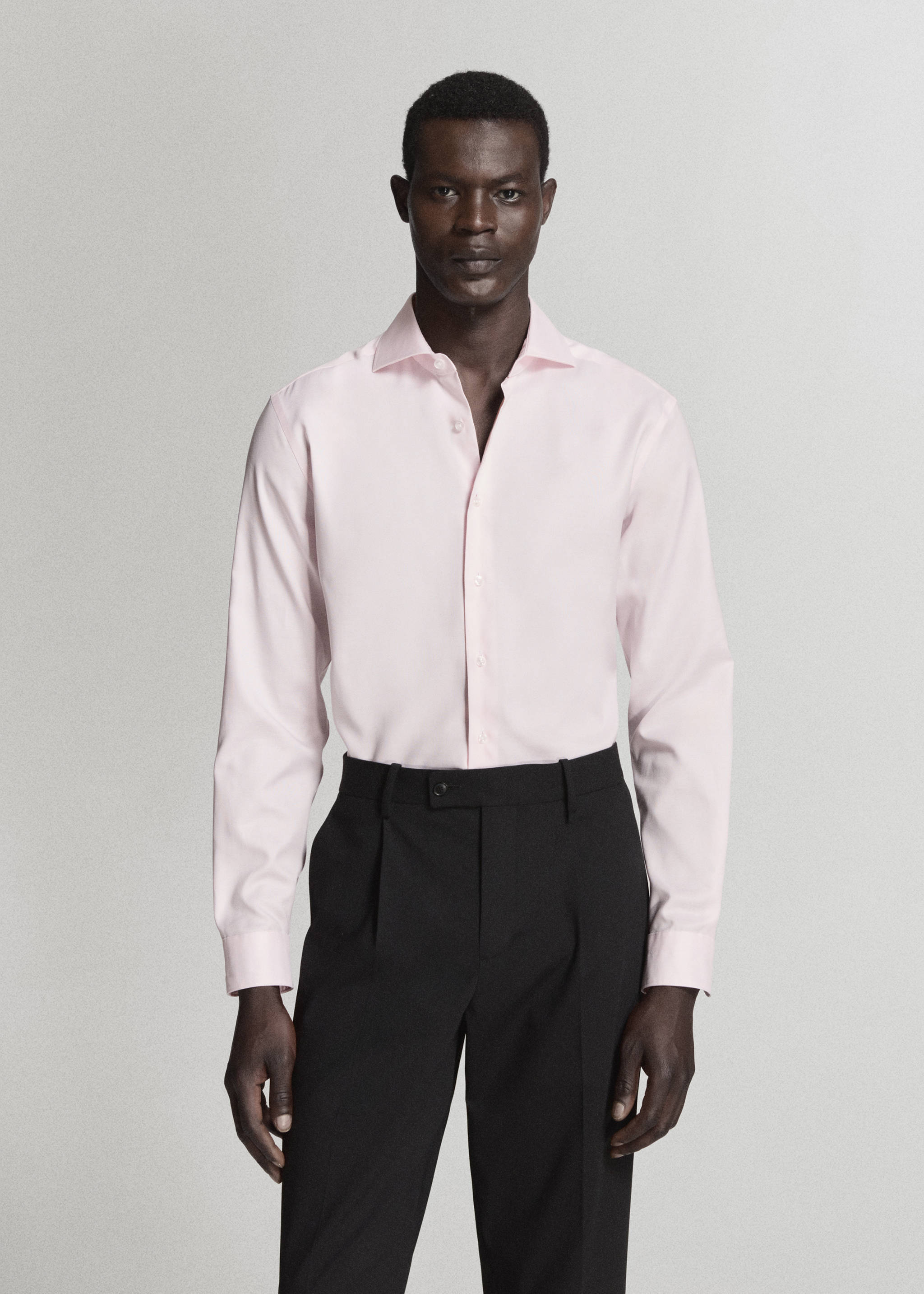 Plain 100% cotton shirt - Medium plane