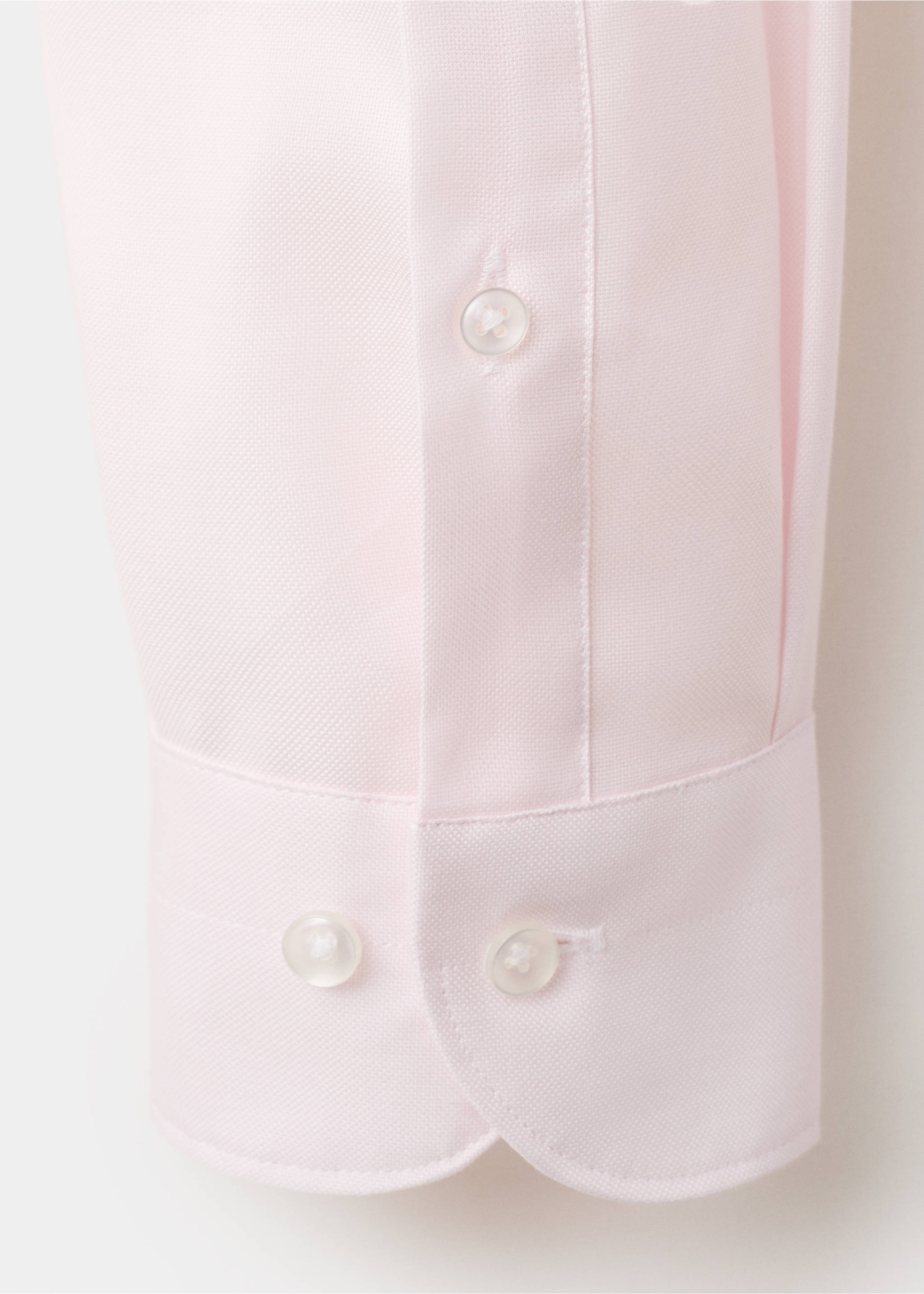Chemise unie 100 % coton - Détail de l'article 0, Rose clair. Ref: 37021406-00.