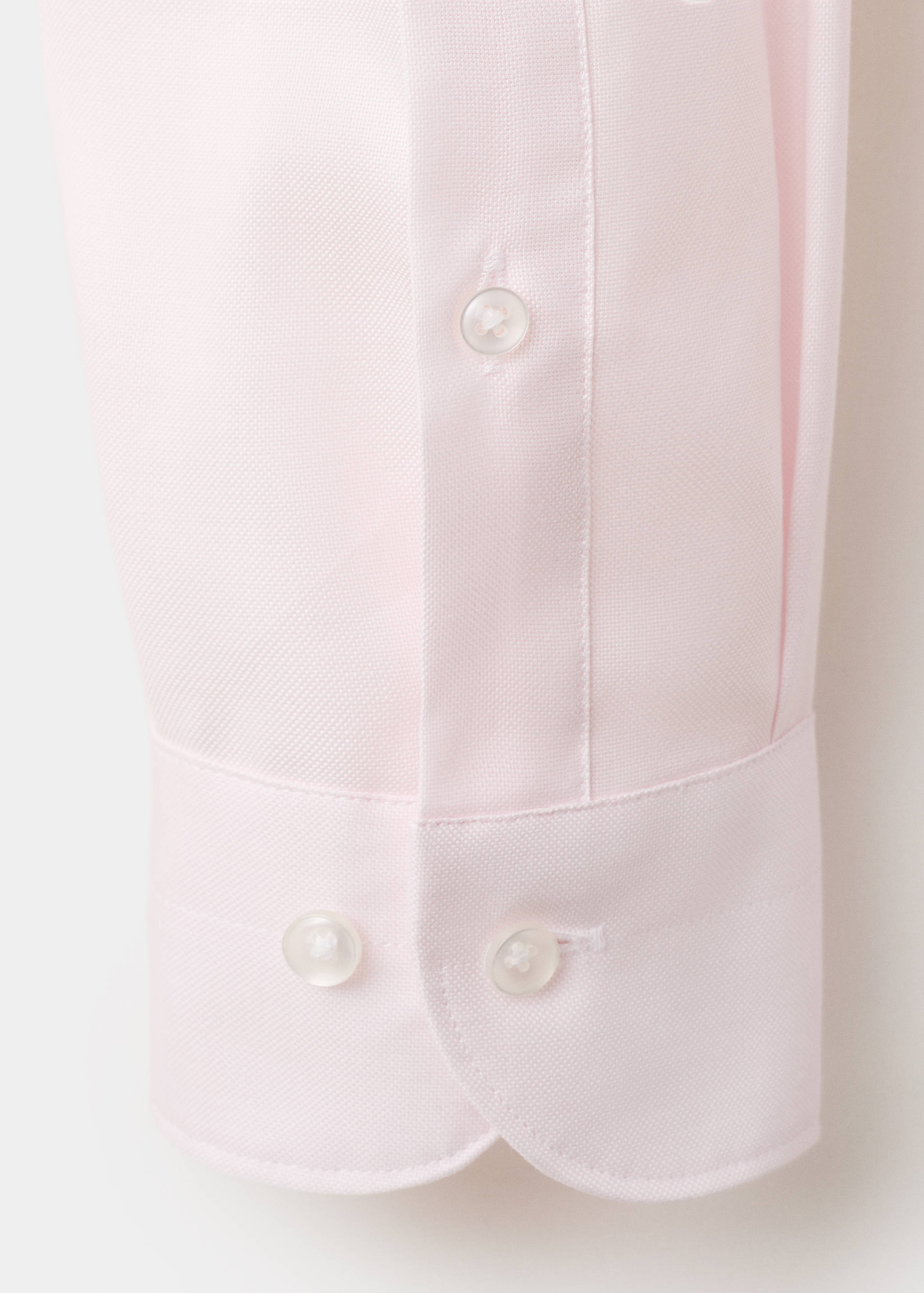 Chemise unie 100 % coton - Détail de l'article 0