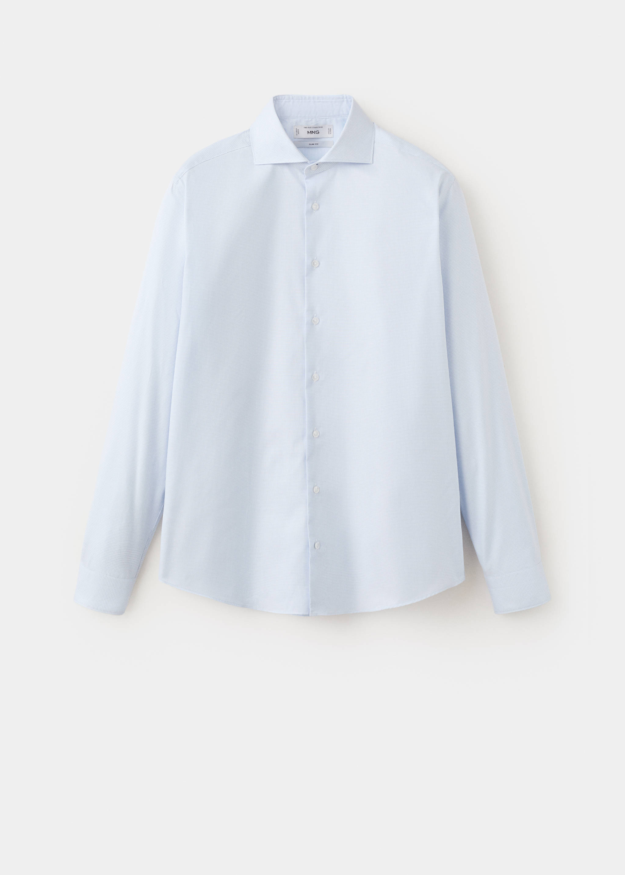 Chemise unie 100 % coton - Article sans modèle