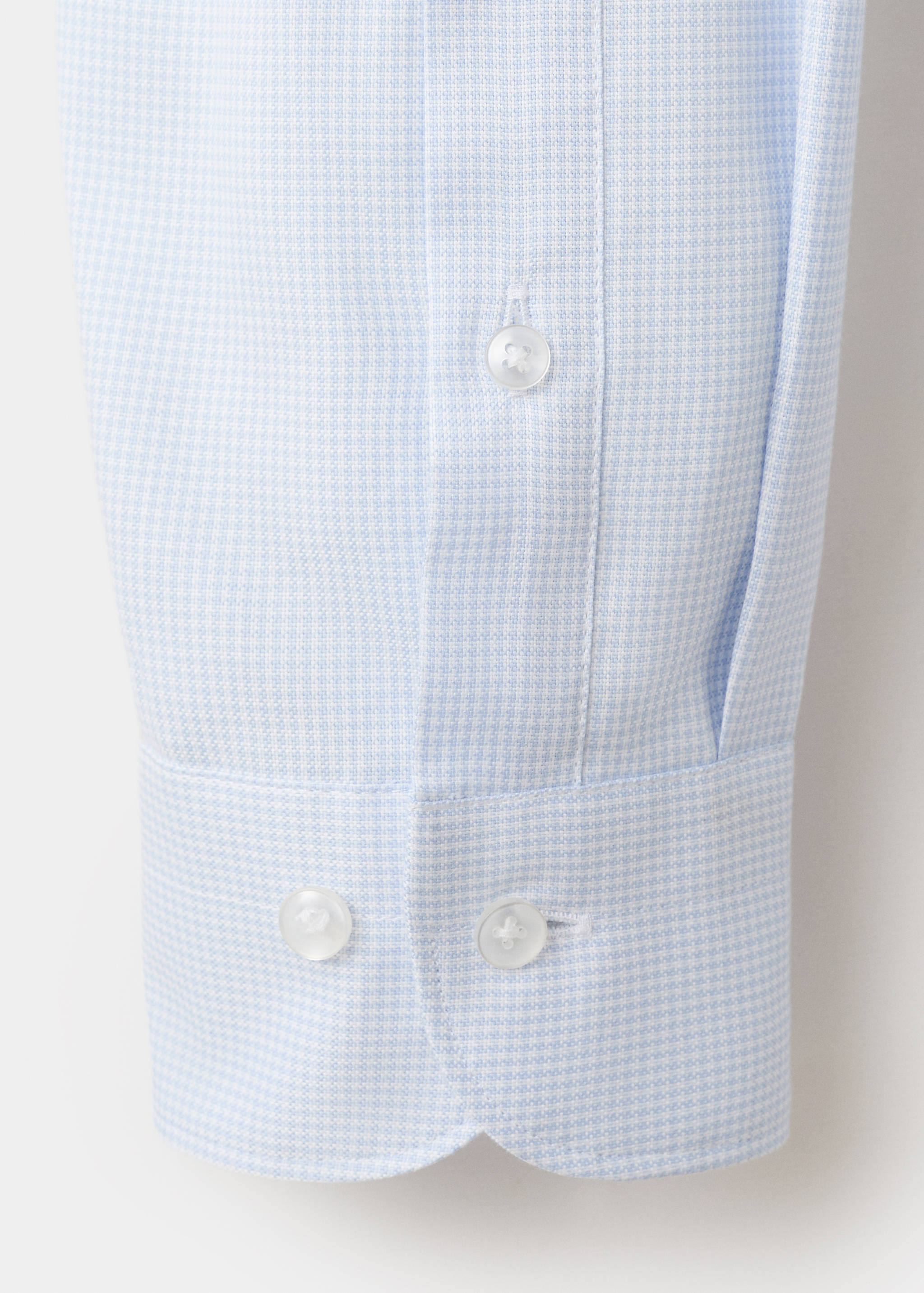 Chemise unie 100 % coton - Détail de l'article 0