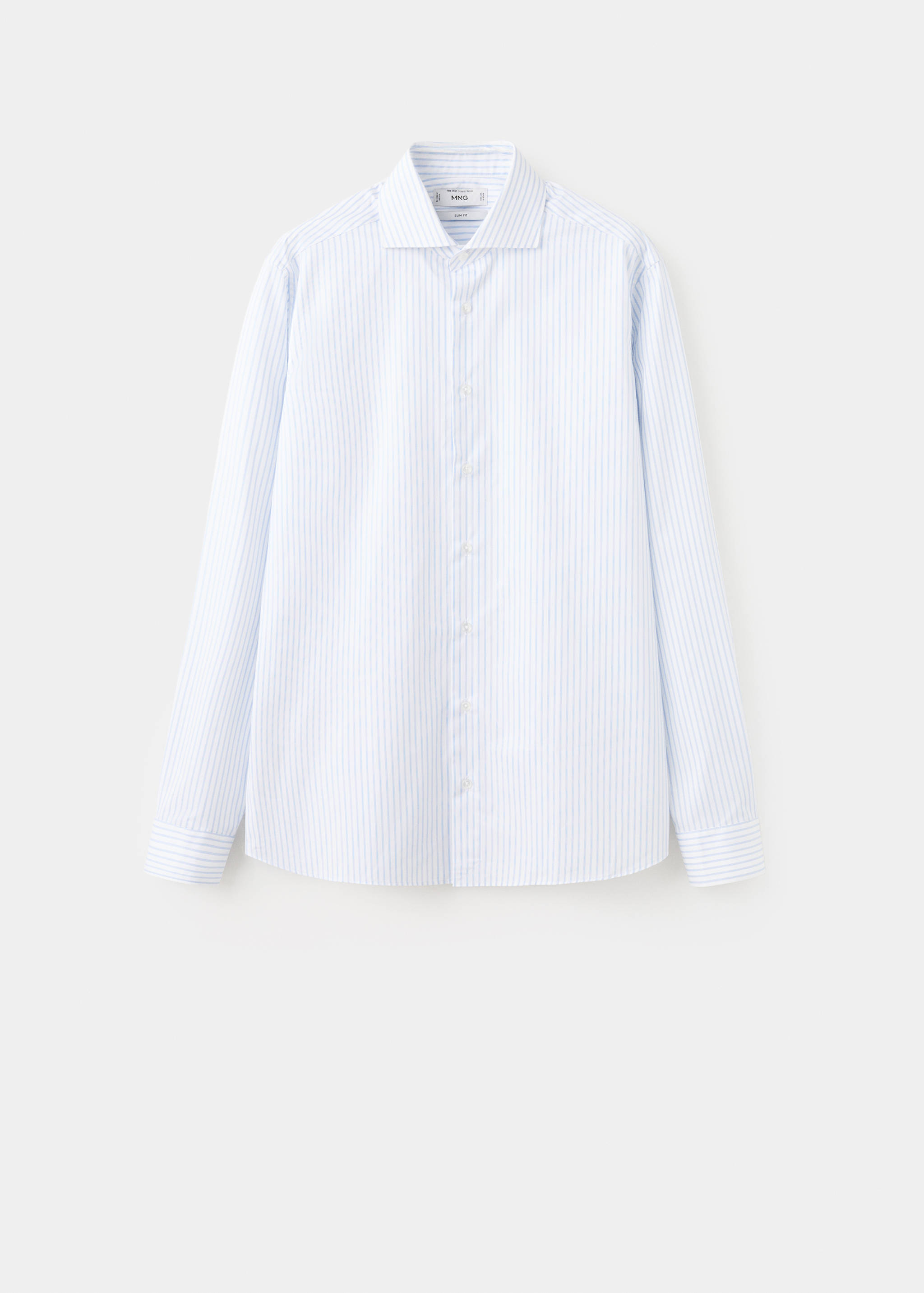 Chemise 100 % coton rayures - Article sans modèle