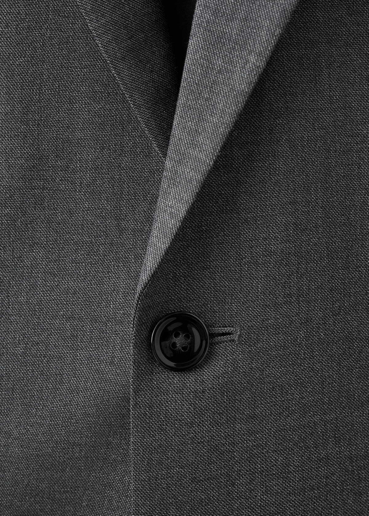 Milan slim-fit suit jacket — Grey