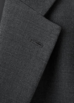 Milan slim-fit suit jacket — Grey 8