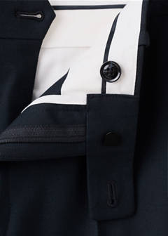 Monaco slim-fit suit trousers — Navy 9