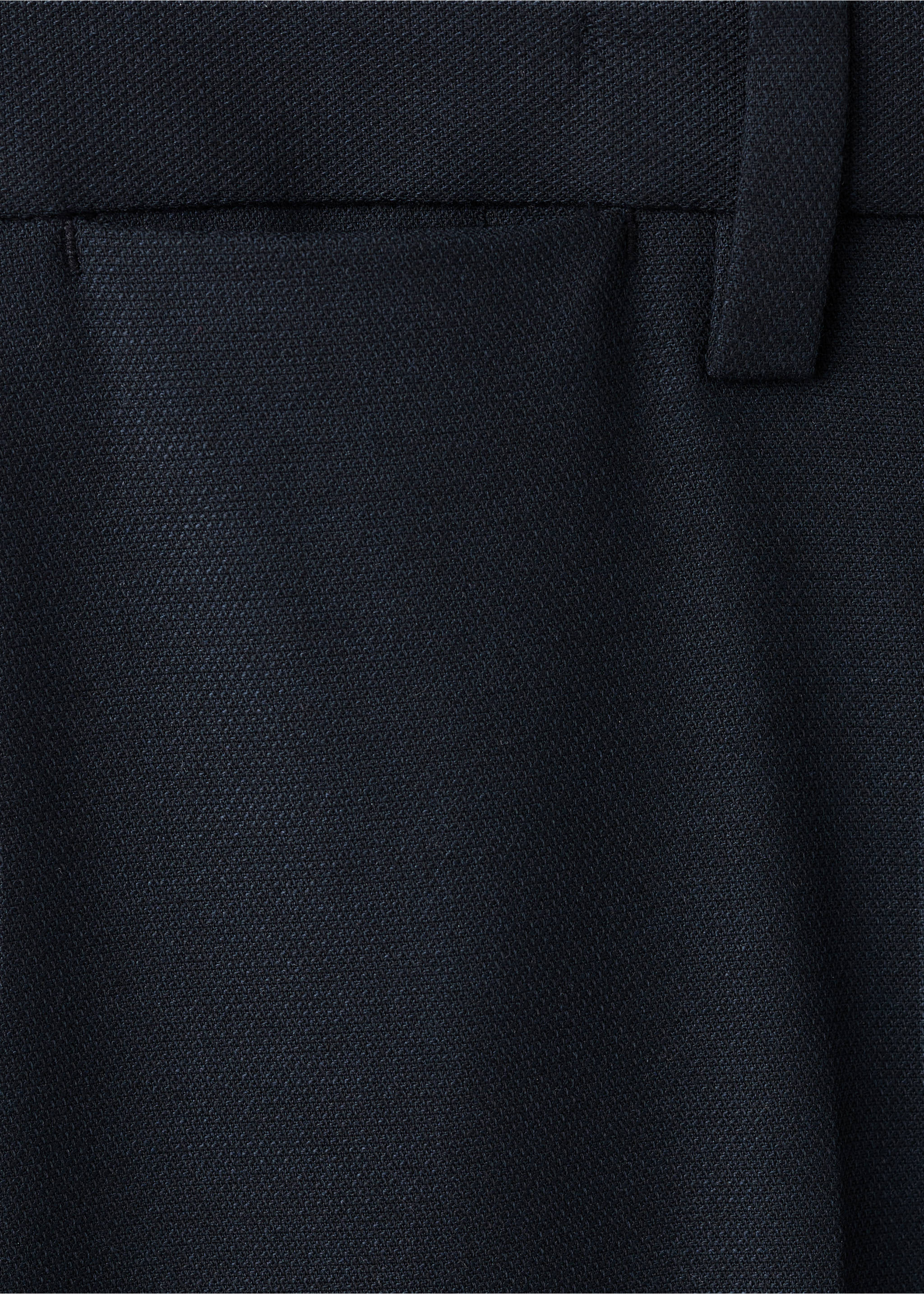 Monaco slim-fit suit trousers - Details of the article 0, Navy. Ref: 37021410-00.