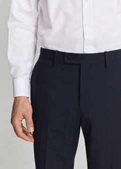 Monaco slim-fit suit trousers — Navy 20