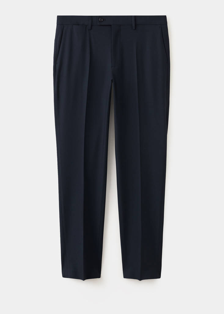 Monaco slim-fit suit trousers — Navy