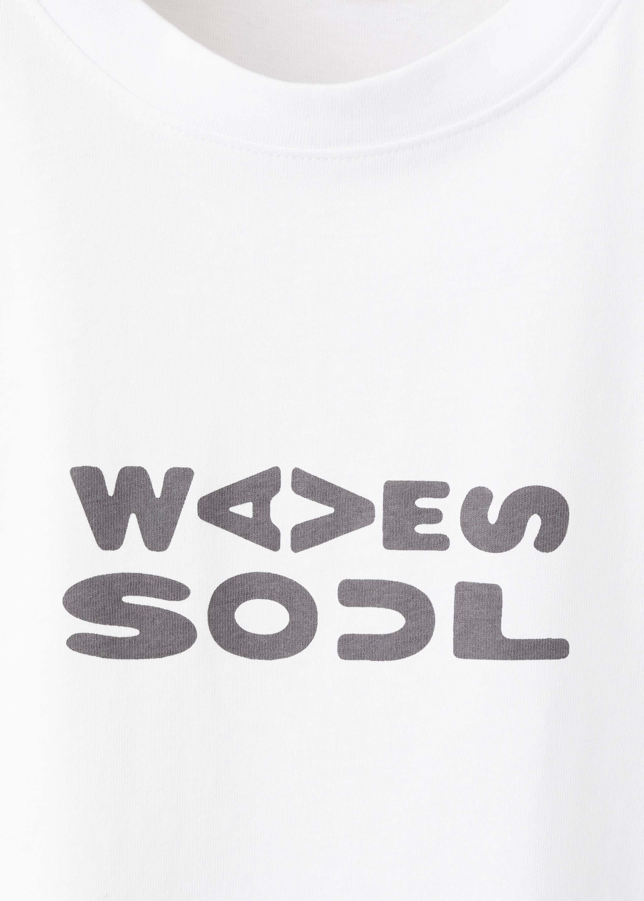 Cotton T-shirt with surf print - Details of the article 8