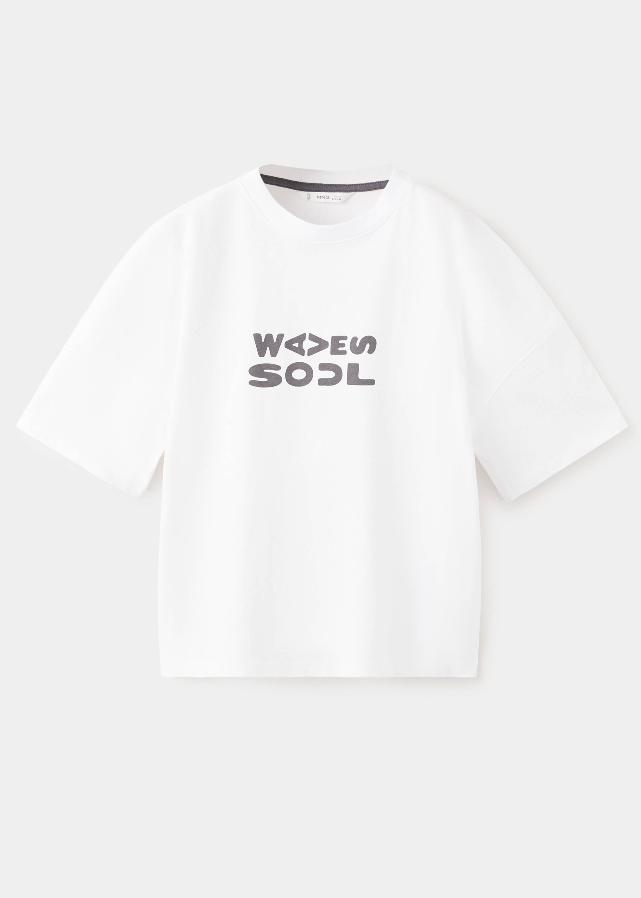 Cotton T-shirt with surf print - Article without model
