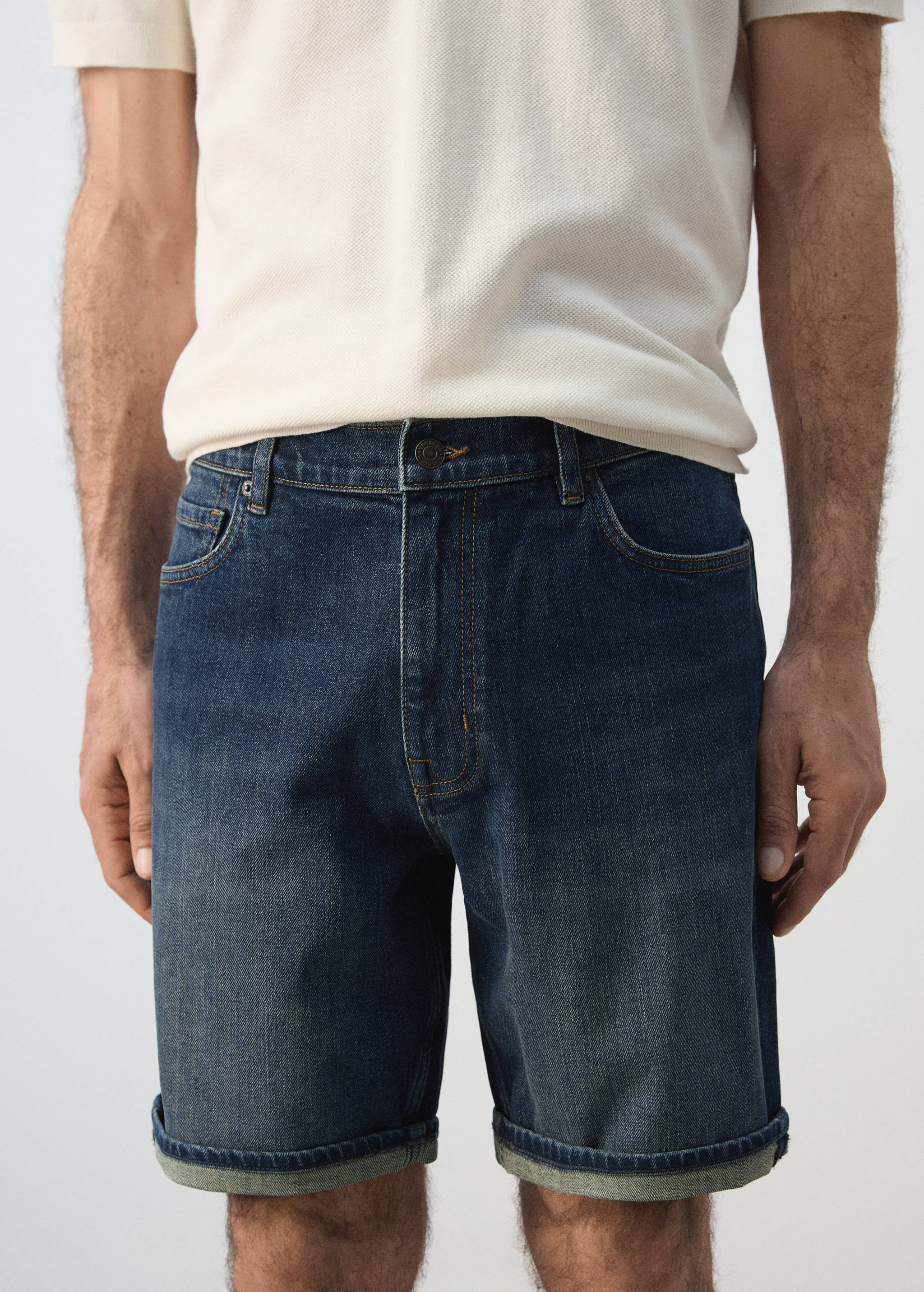 Bermudas vaqueras slim fit - Detalle del artículo 1