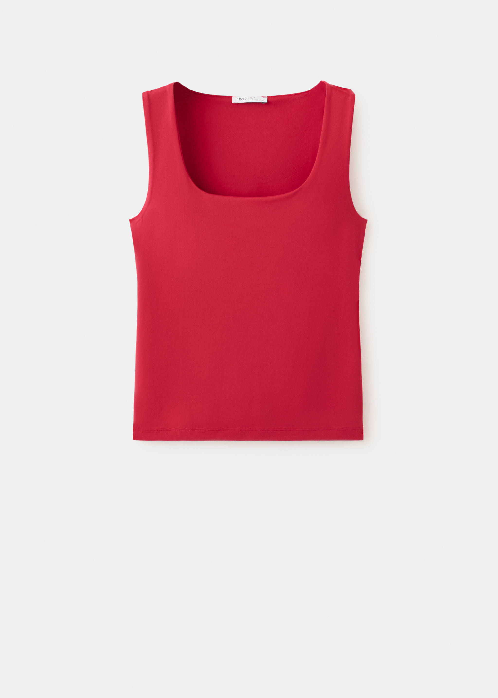 Square-neck strappy top - Article without model
