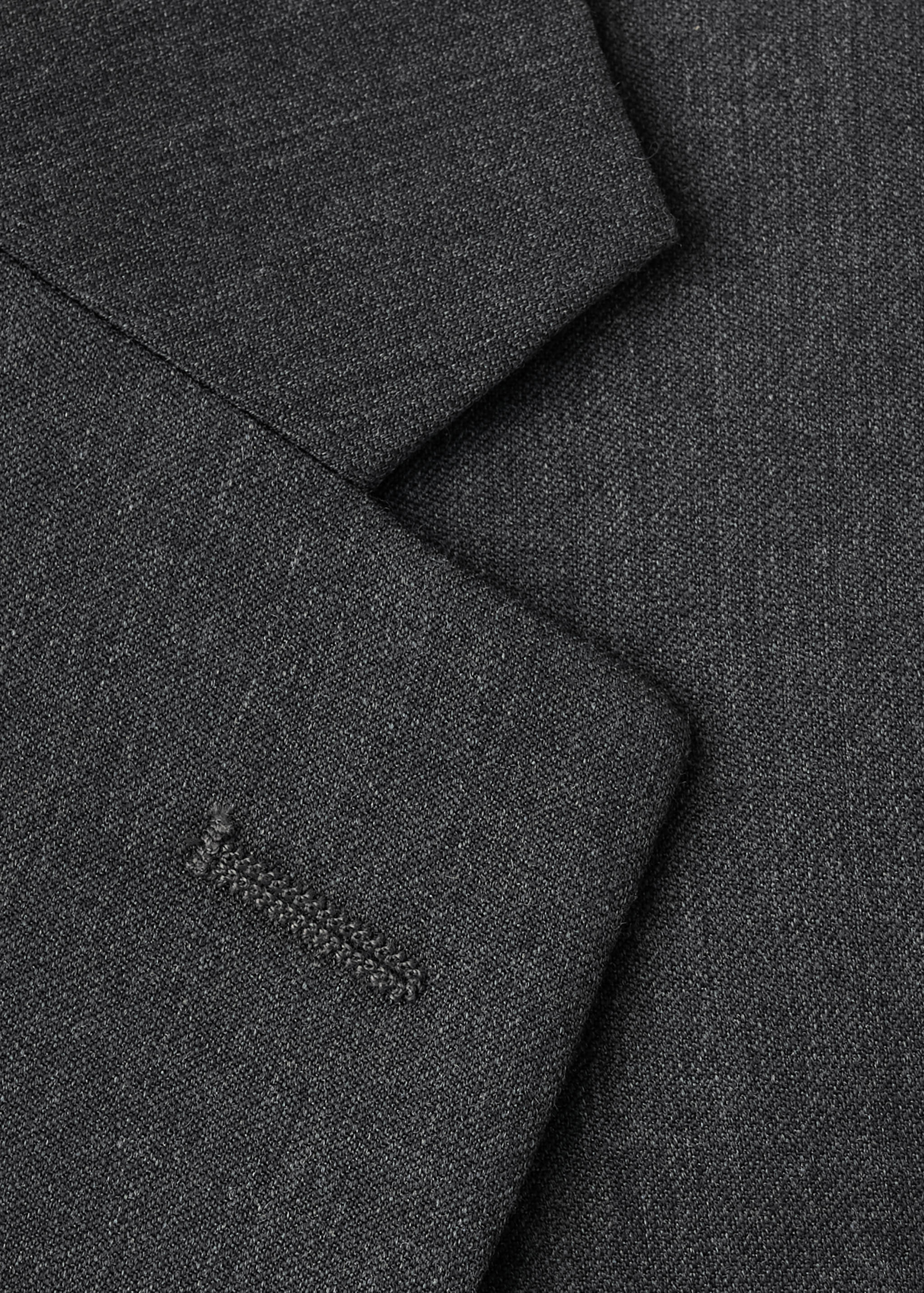 Americana traje 100% lana slim fit - Detalle del artículo 8