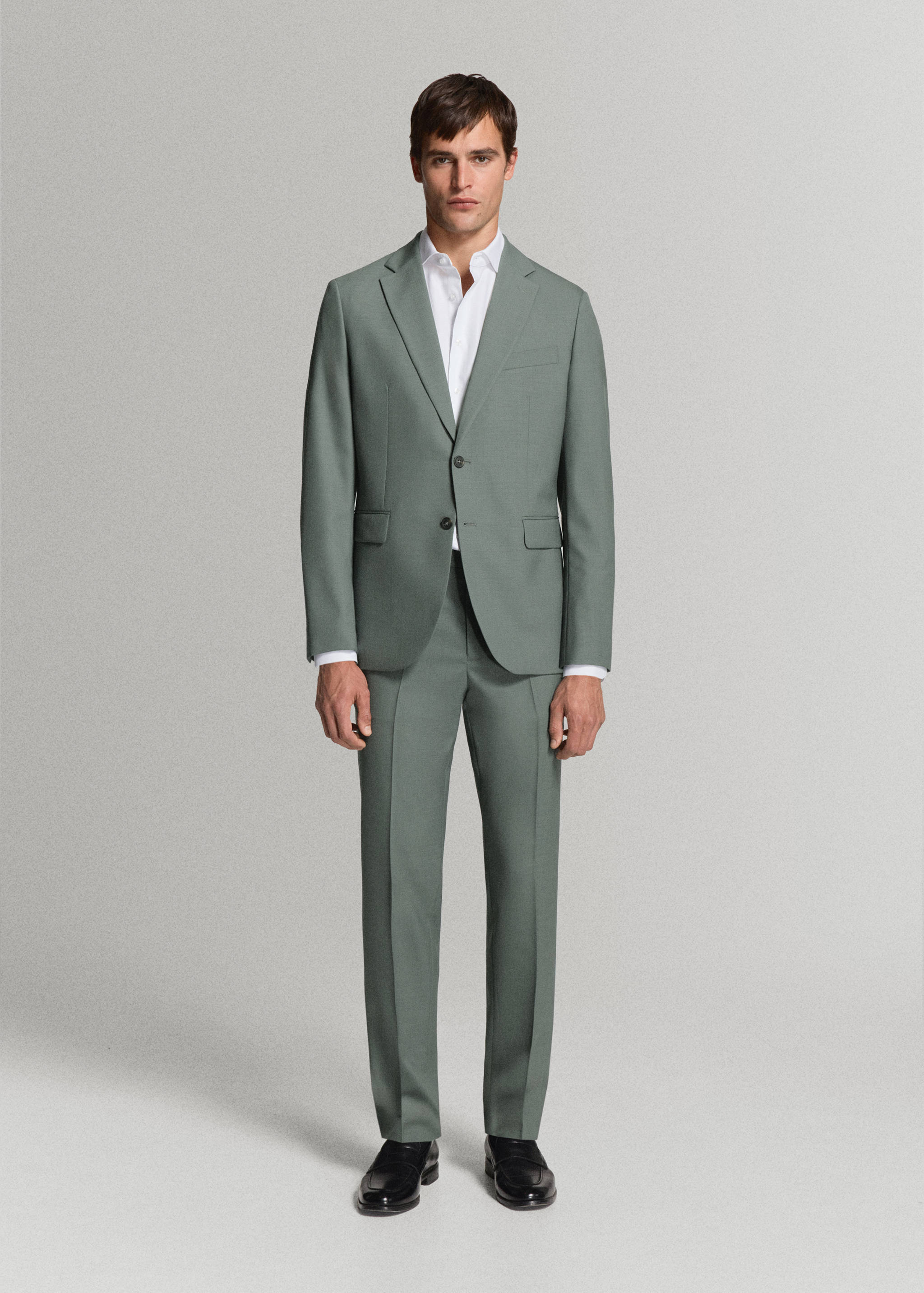 Turin 100% wool suit trousers - General plane
