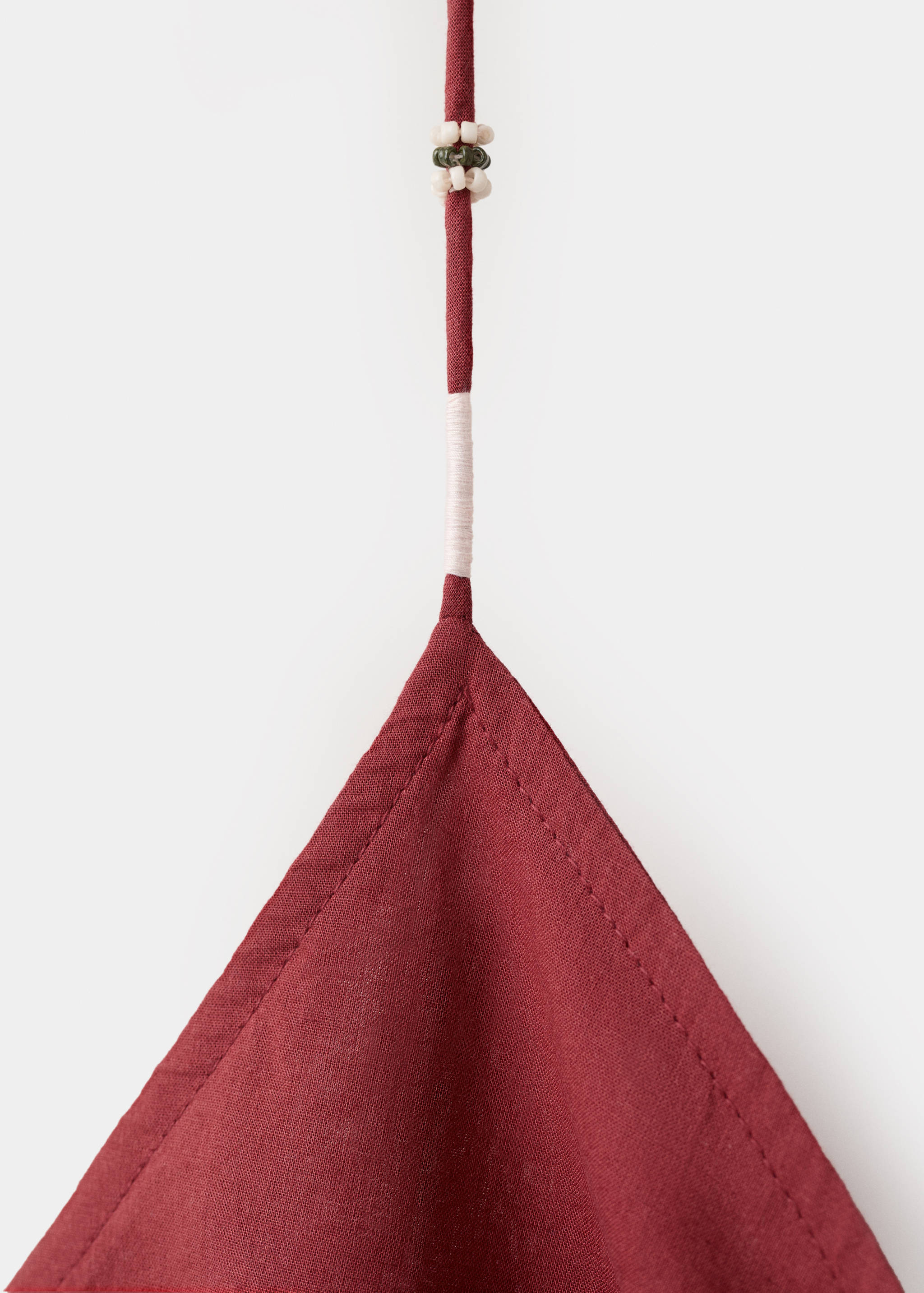 Ruched cotton top - Details of the article 0
