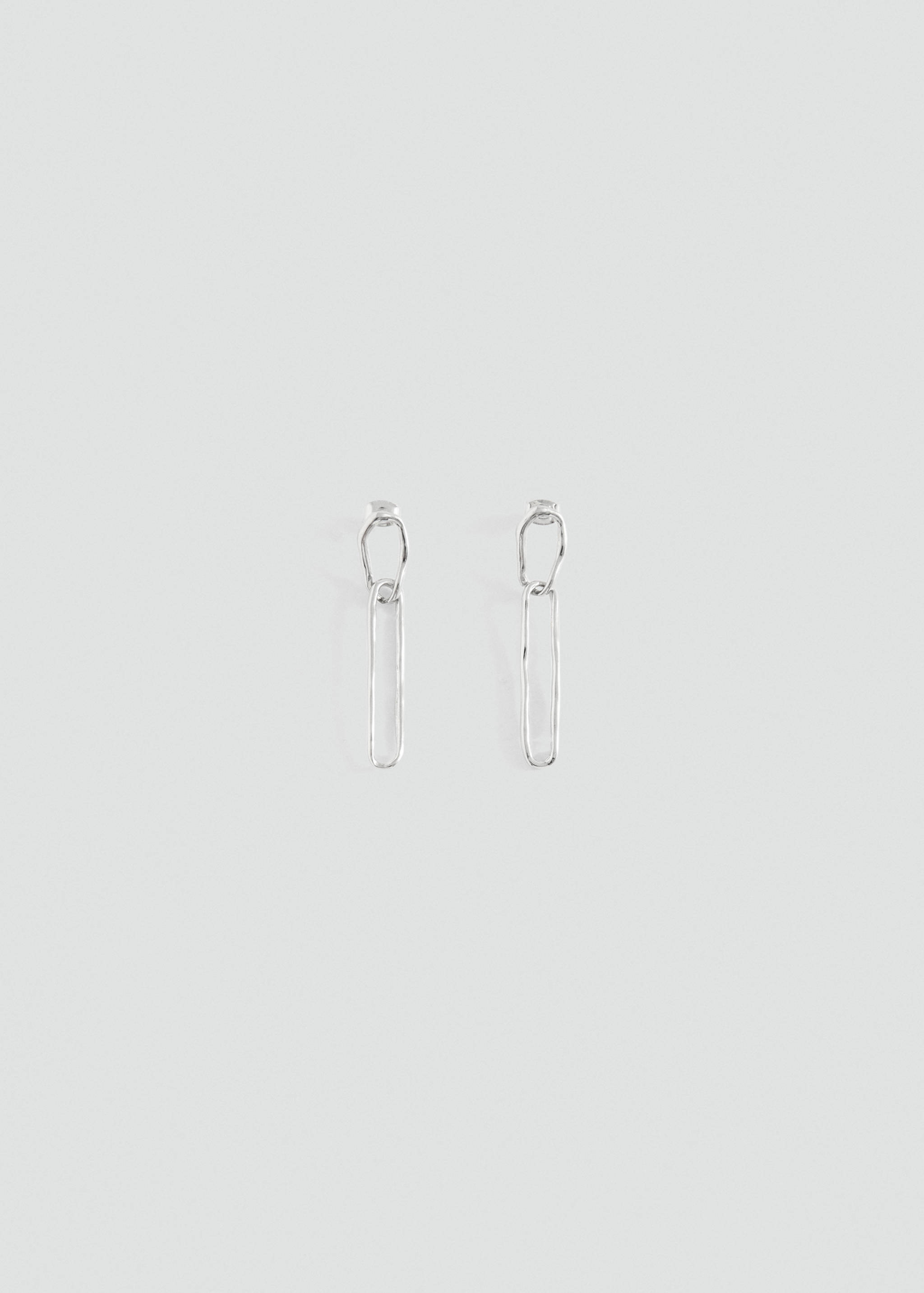 Interlocking long earrings - Товар без моделі