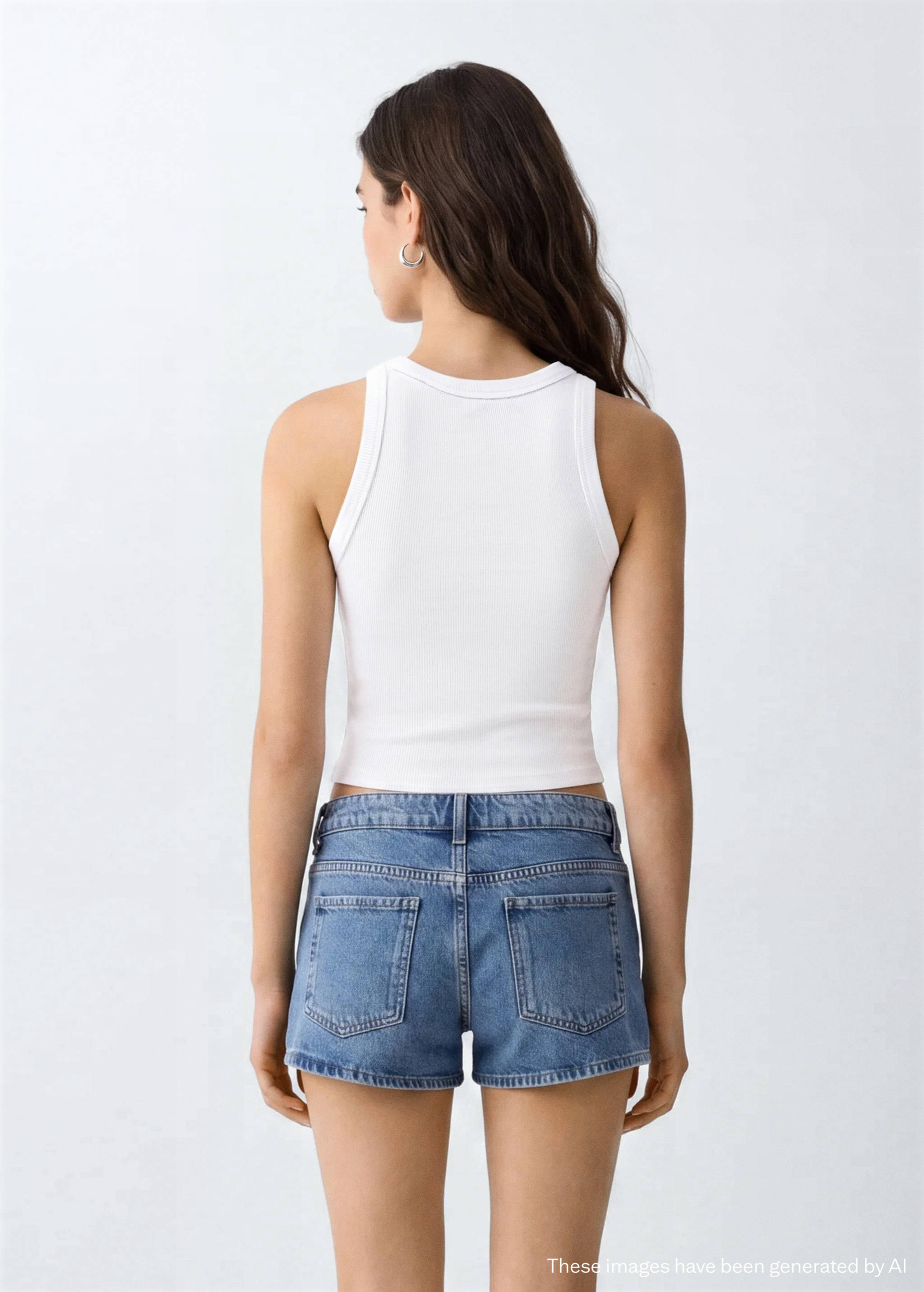 Embroidered cotton top - Reverse of the article