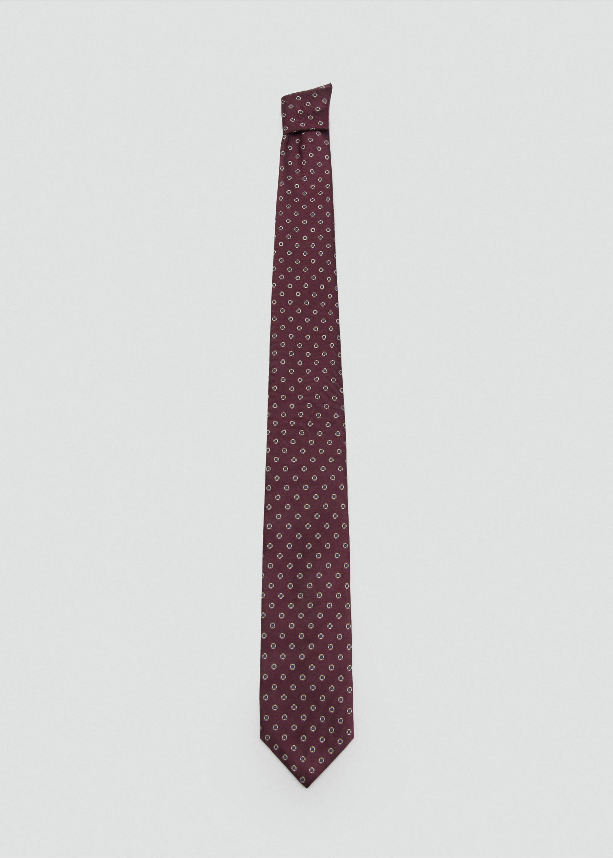 Corbata geo8 - Artículo sin modelo, Burdeos. Ref: 37021430-00.