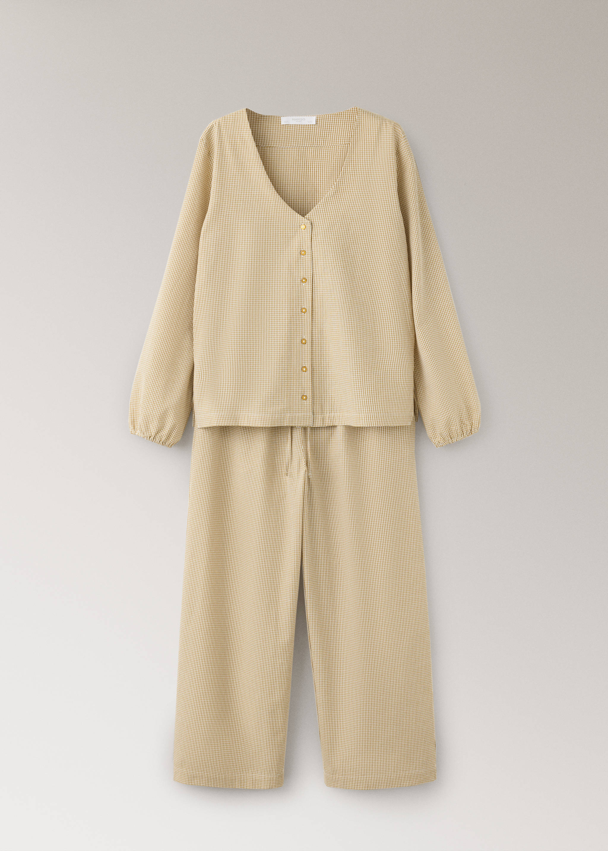 Pyjama deux pièces vichy - Article sans modèle