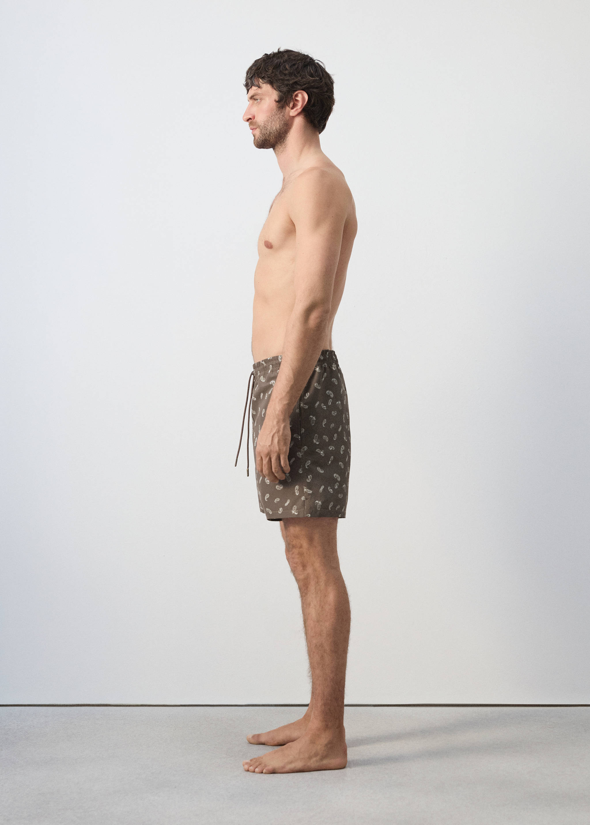 Maillot de bain imprimé avec cordon - Détail de l'article 2