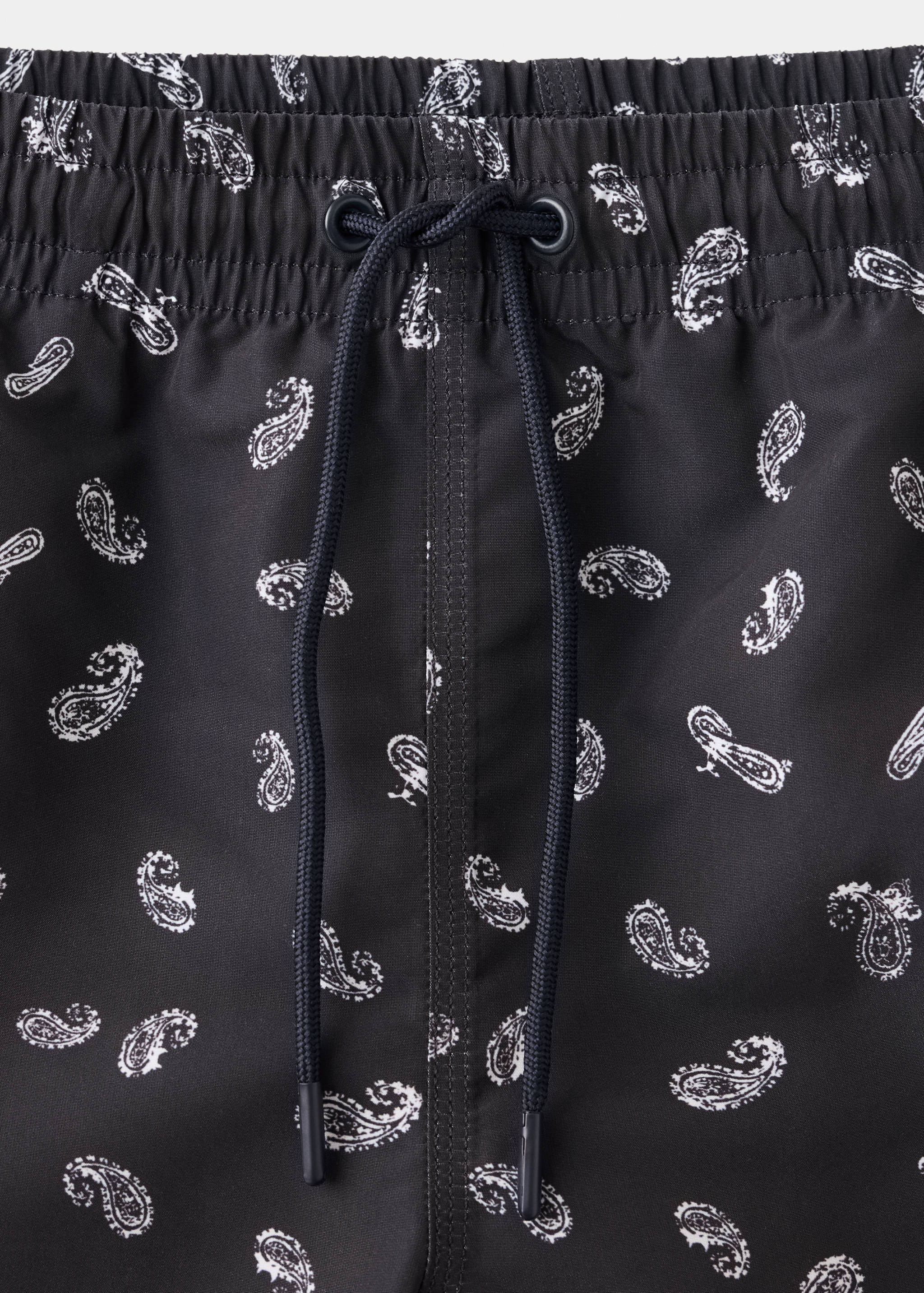 Maillot de bain imprimé avec cordon - Détail de l'article 8