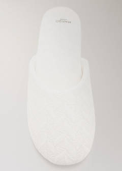 Open house slippers — Ivory White 3