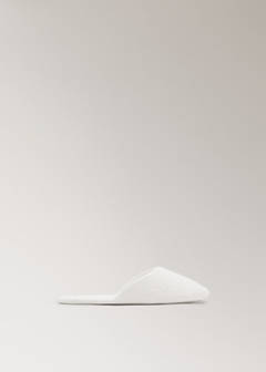 Open house slippers — Ivory White 4