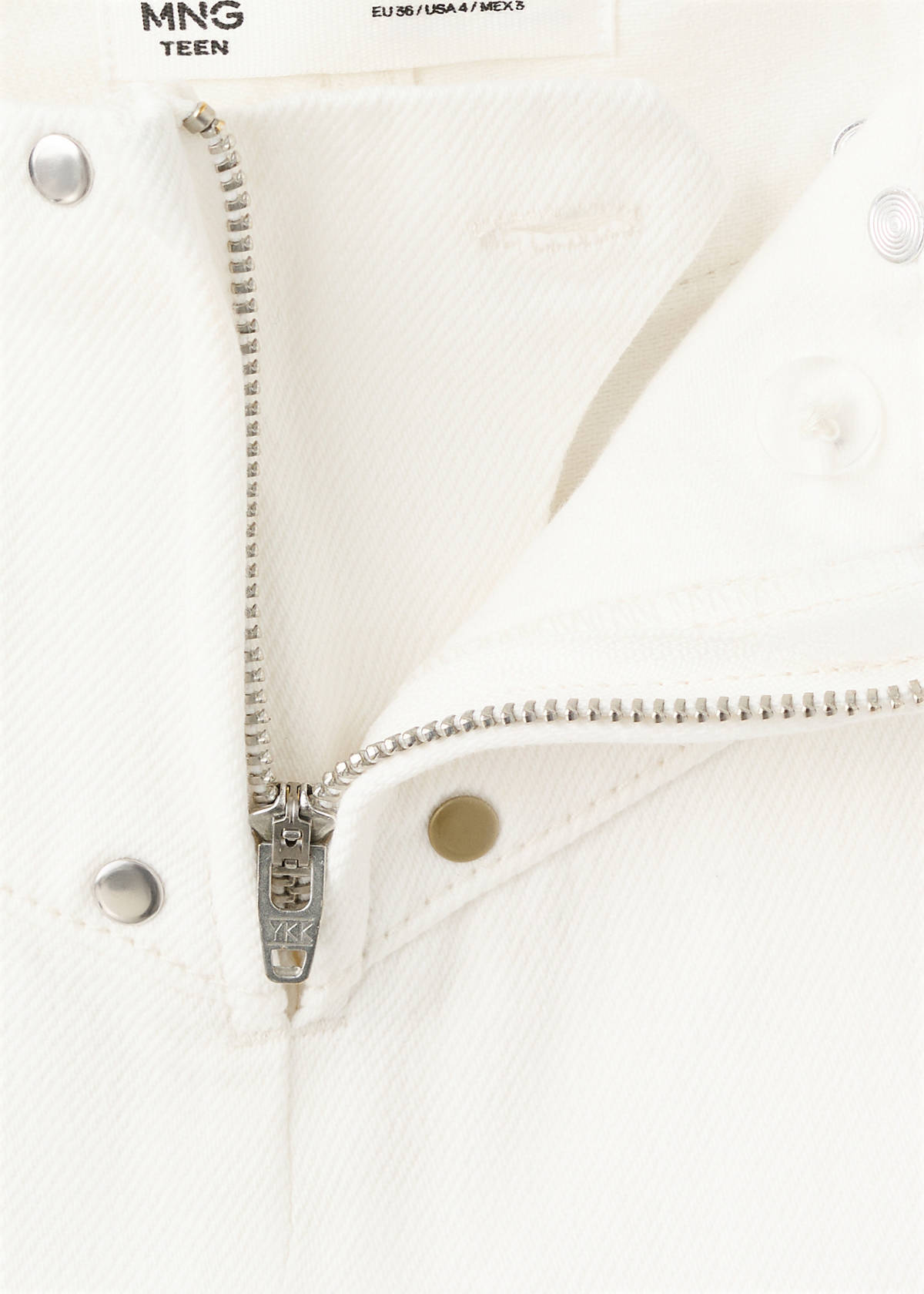 Straight-leg jeans with permanent studs — Off White