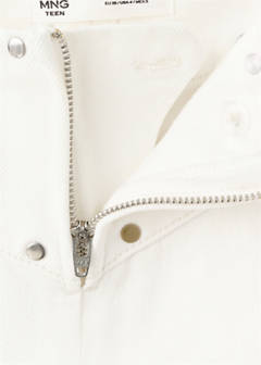 Straight-leg jeans with permanent studs — Off White 7